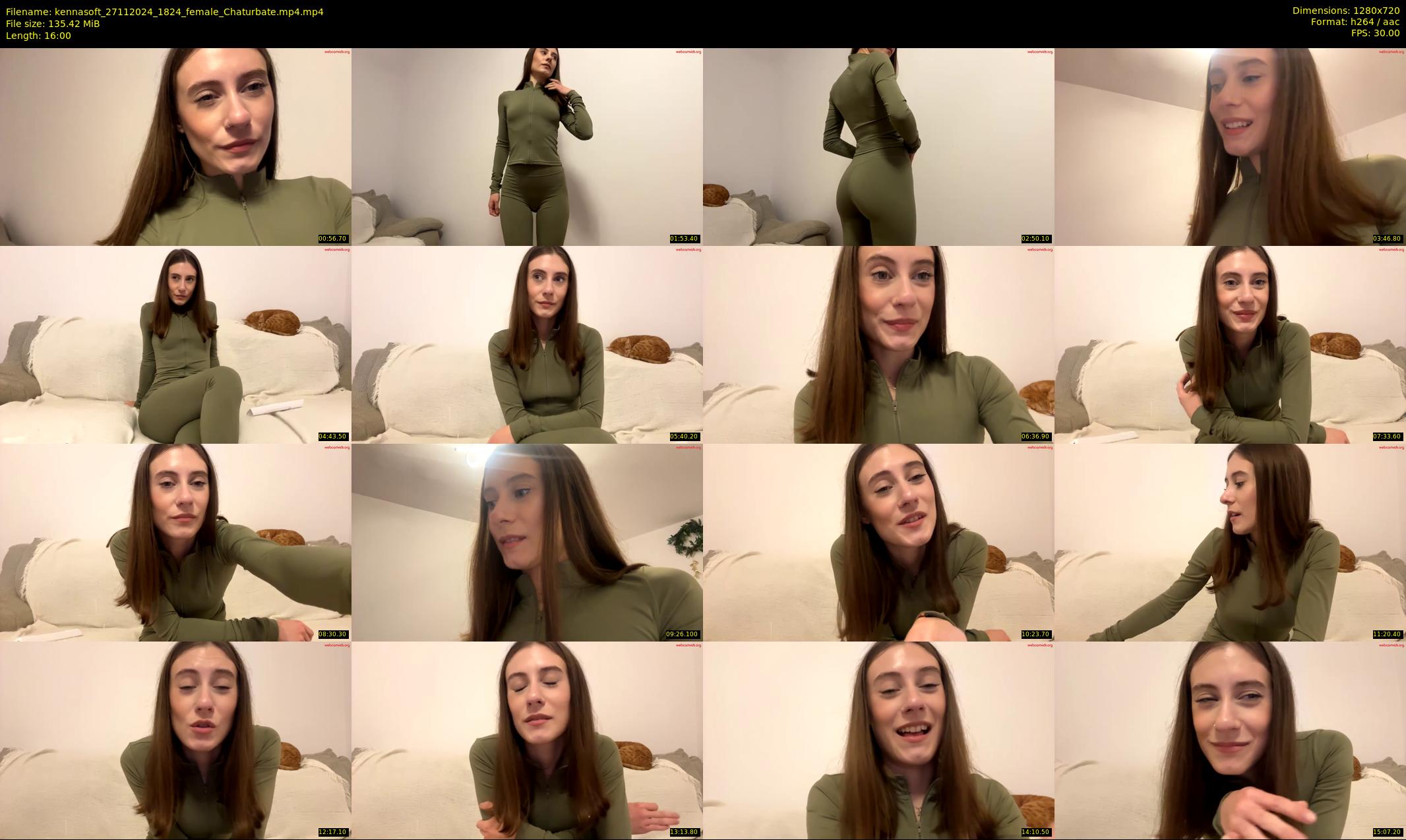 kennasoft — 16 minute Chaturbate female cam show recording, 720p, Nov 27, 2024