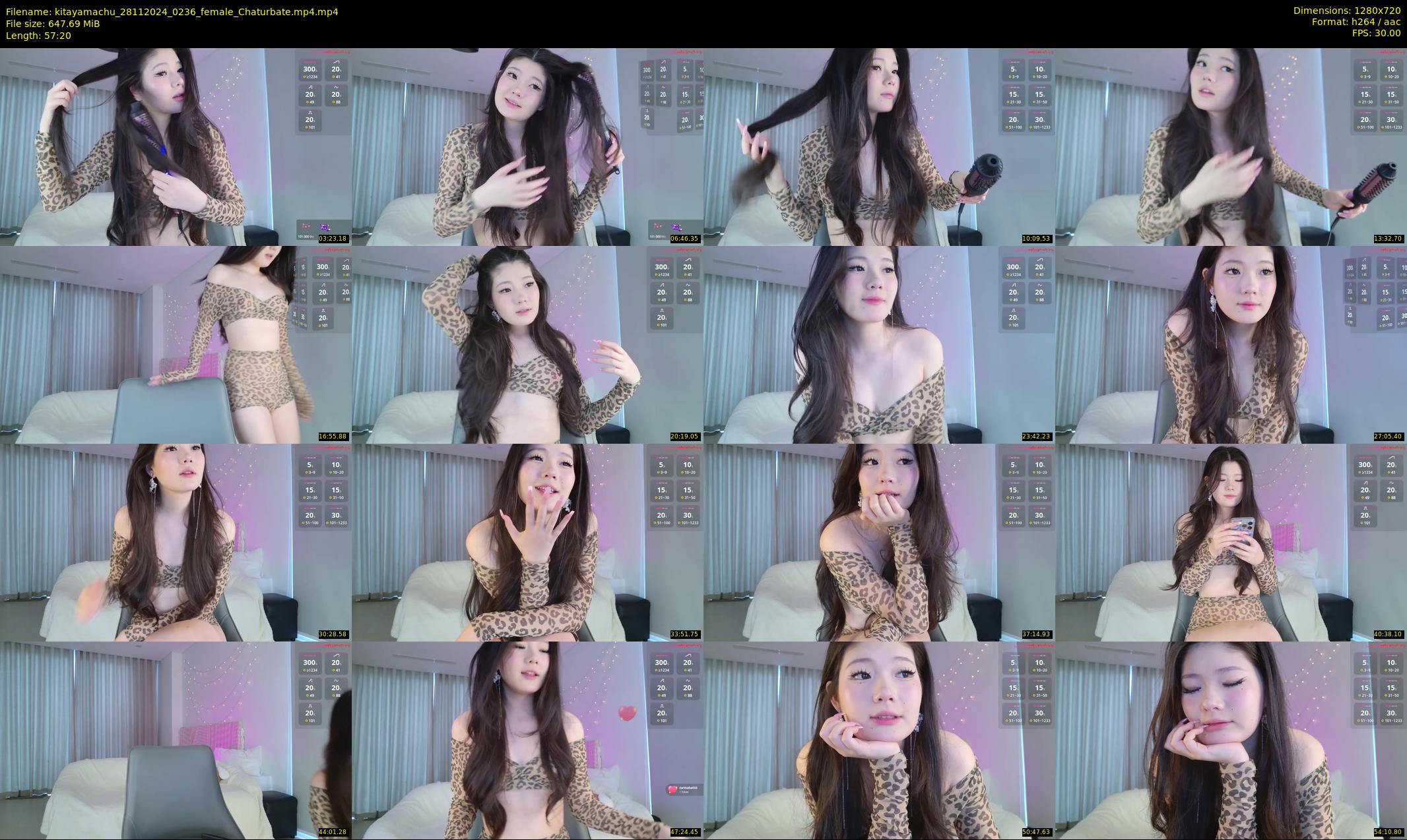 kitayamachu — 58 minute Chaturbate female cam show recording, 720p, Nov 28, 2024