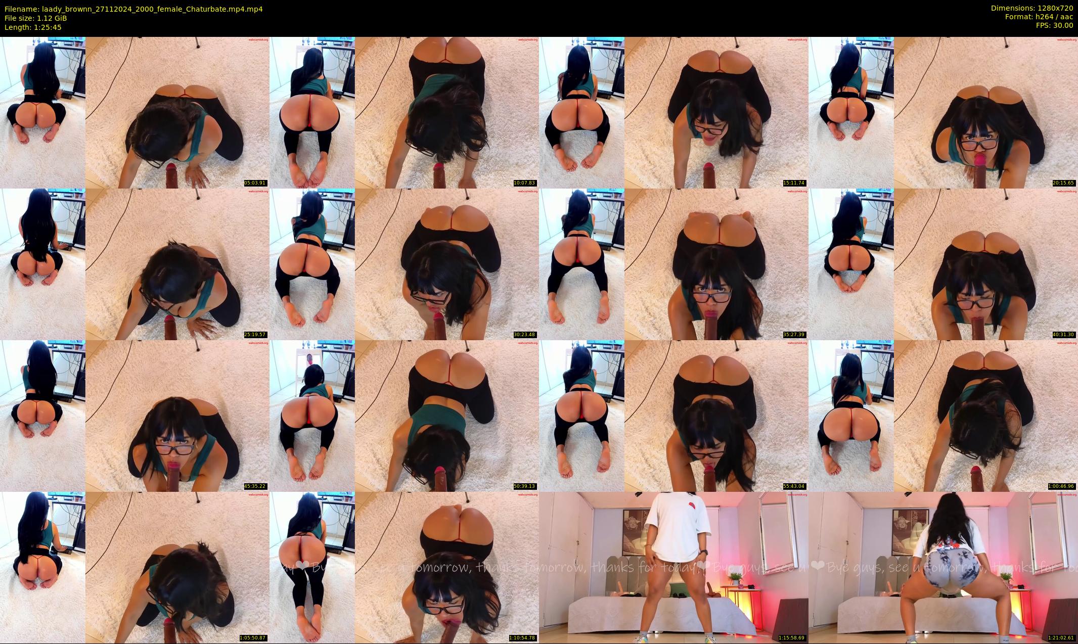 laady_brownn — 86 minute Chaturbate female cam show recording, 720p, Nov 27, 2024