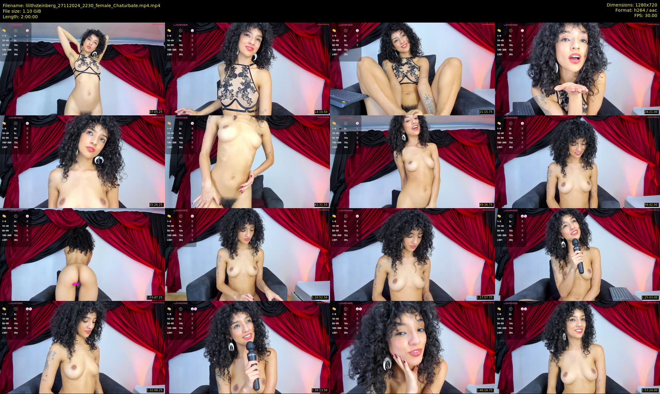 lilithsteinberg — 120 minute Chaturbate female cam show recording, 720p, Nov 27, 2024