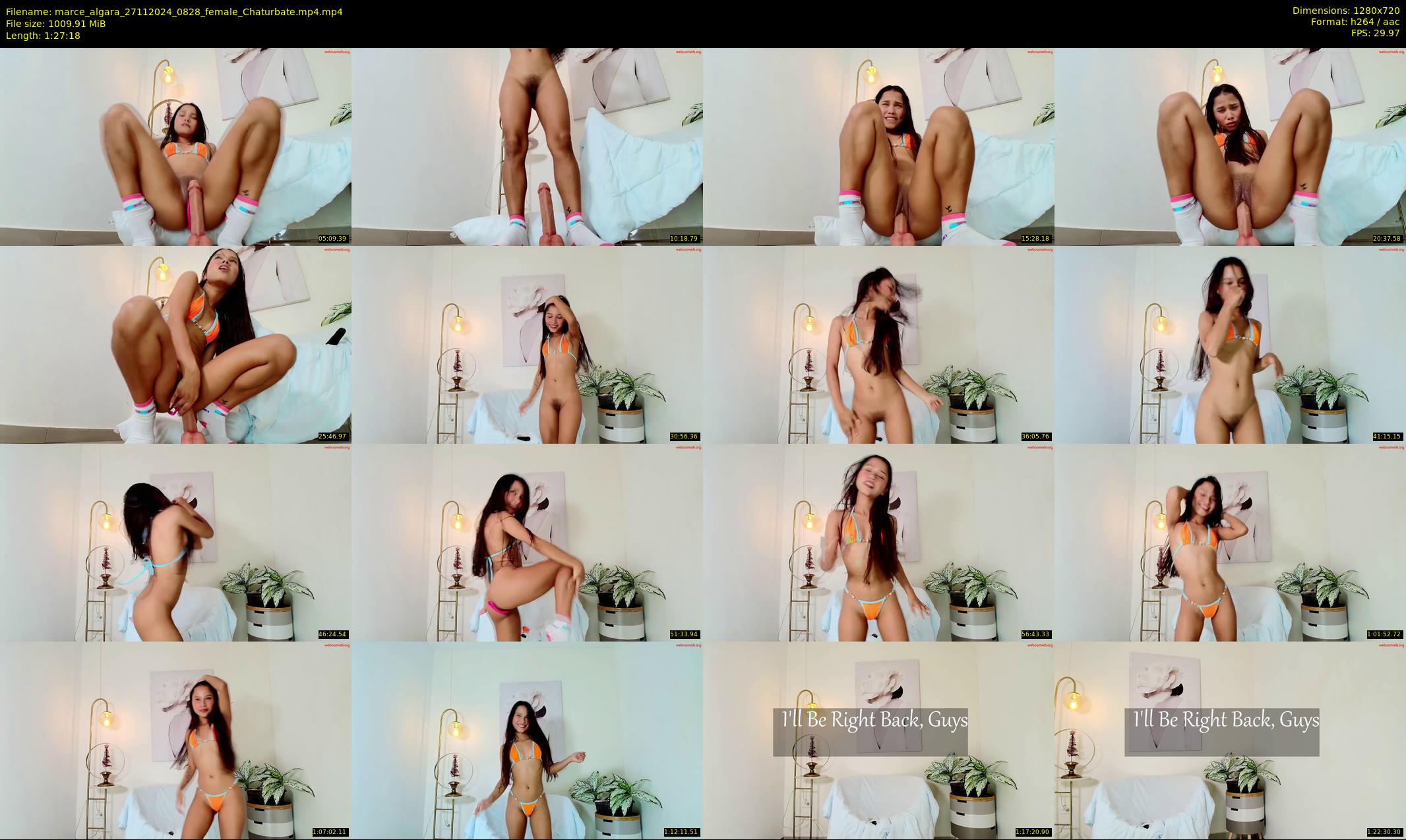 marce_algara — 88 minute Chaturbate female cam show recording, 720p, Nov 27, 2024