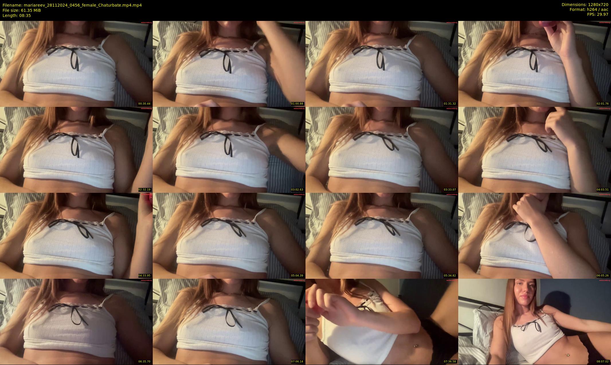 mariareev — 9 minute Chaturbate female cam show recording, 720p, Nov 28, 2024