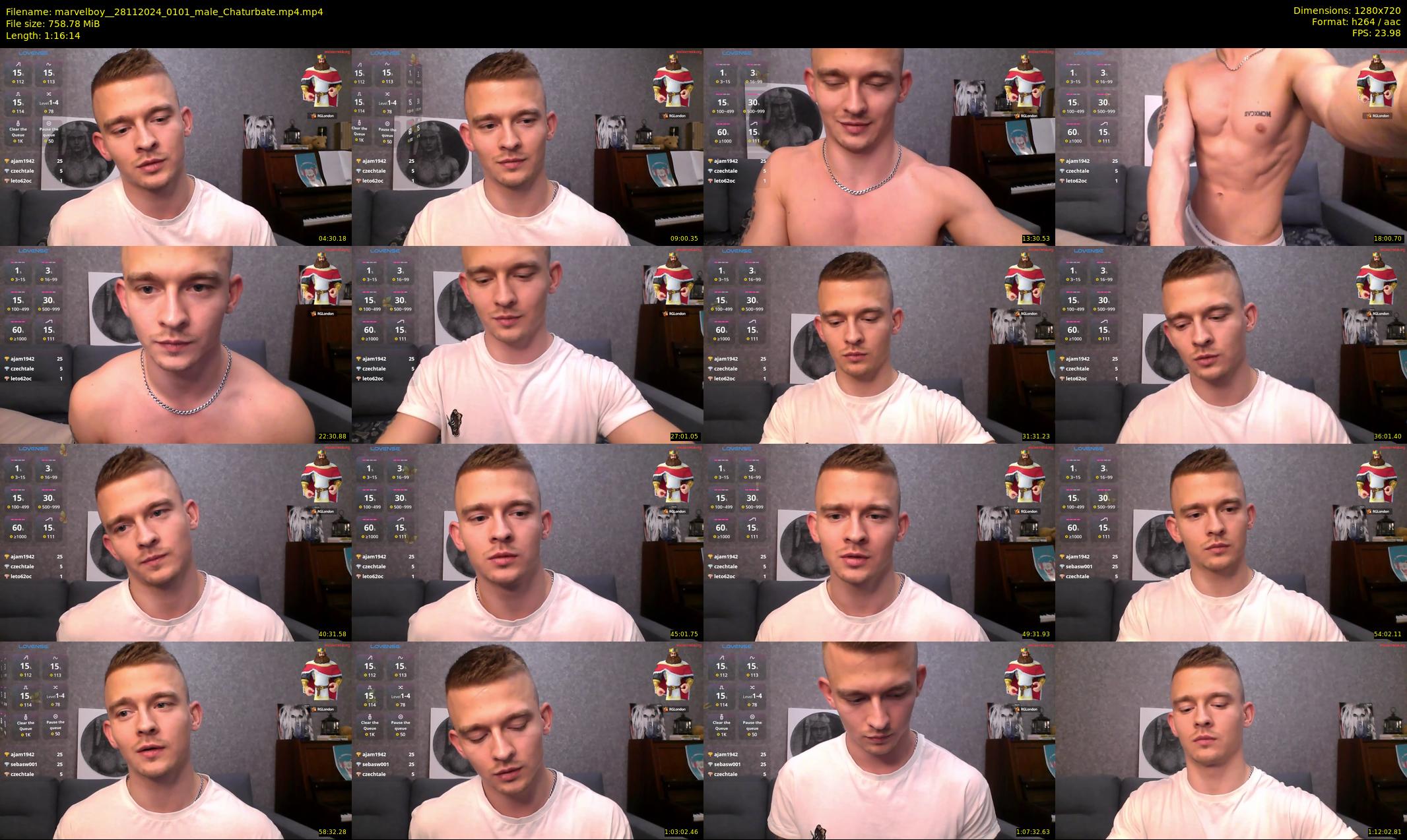 marvelboy_ — 77 minute Chaturbate male cam show recording, 720p, Nov 28, 2024