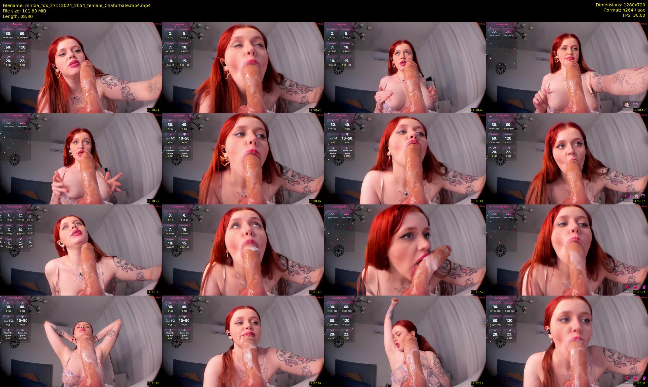 mirida_fox — 9 minute Chaturbate female cam show recording, 720p, Nov 27, 2024