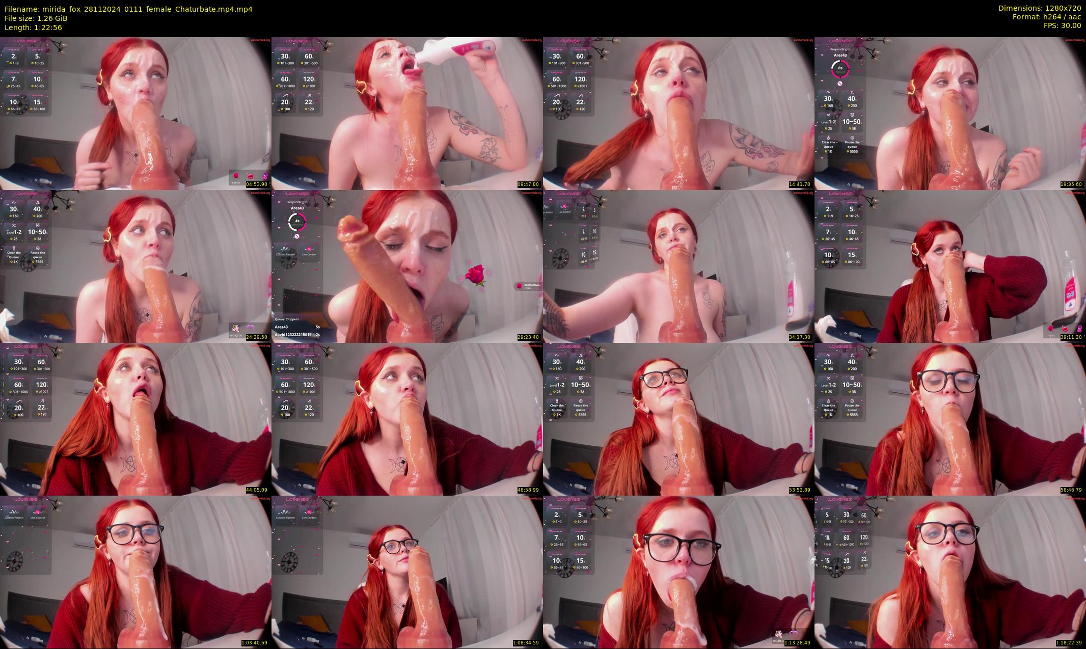 mirida_fox — 83 minute Chaturbate female cam show recording, 720p, Nov 28, 2024