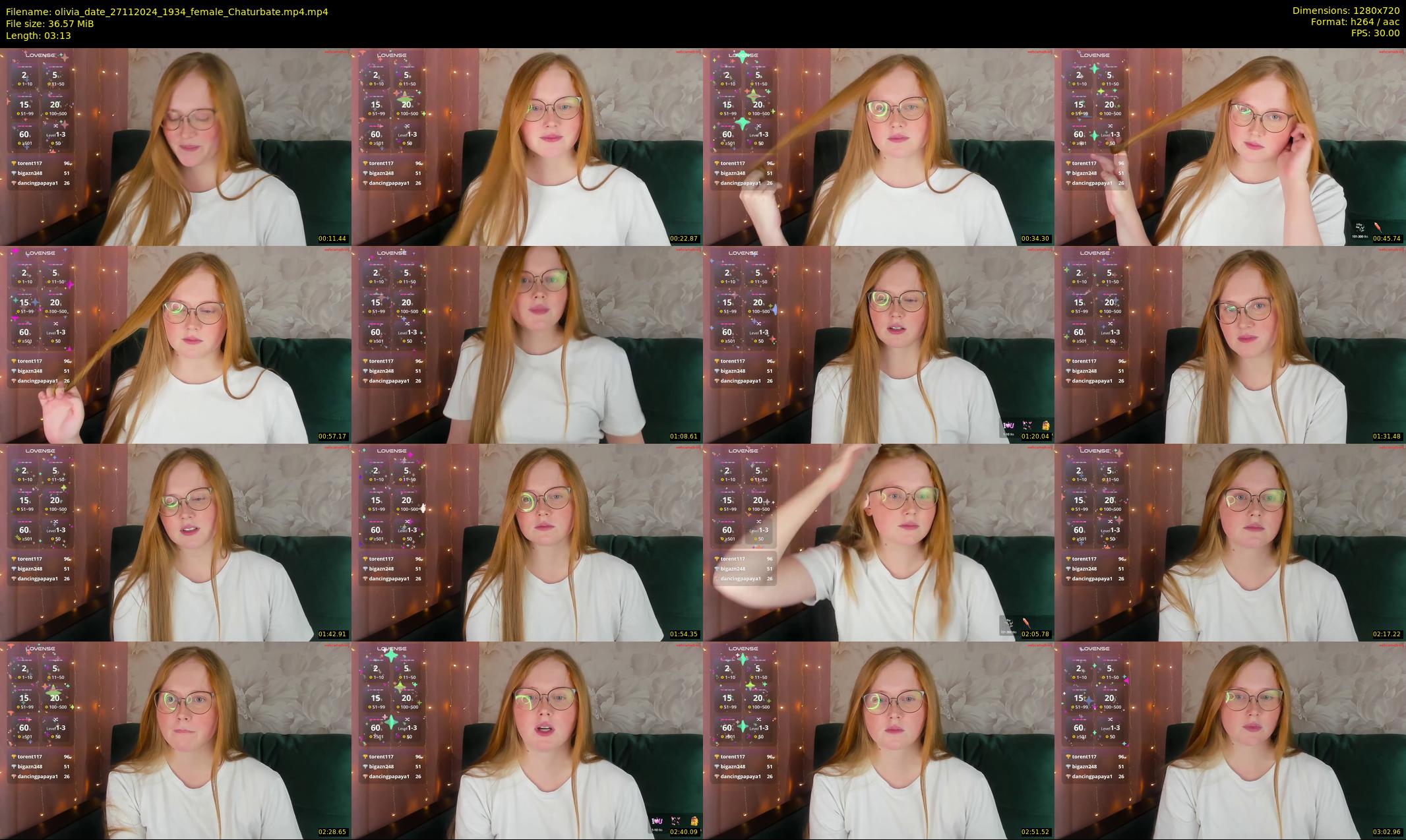olivia_date — 4 minute Chaturbate female cam show recording, 720p, Nov 27, 2024