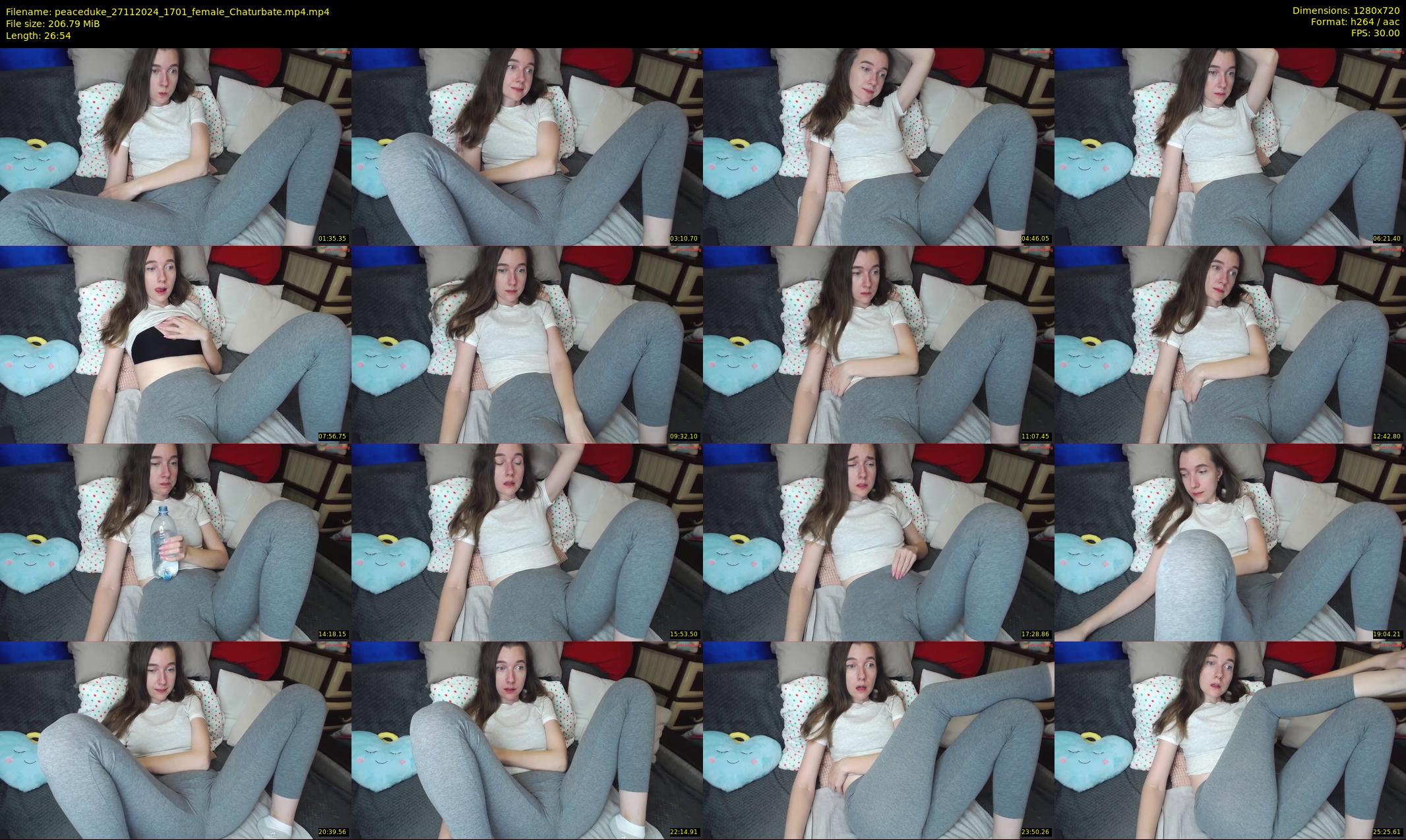 peaceduke — 27 minute Chaturbate female cam show recording, 720p, Nov 27, 2024