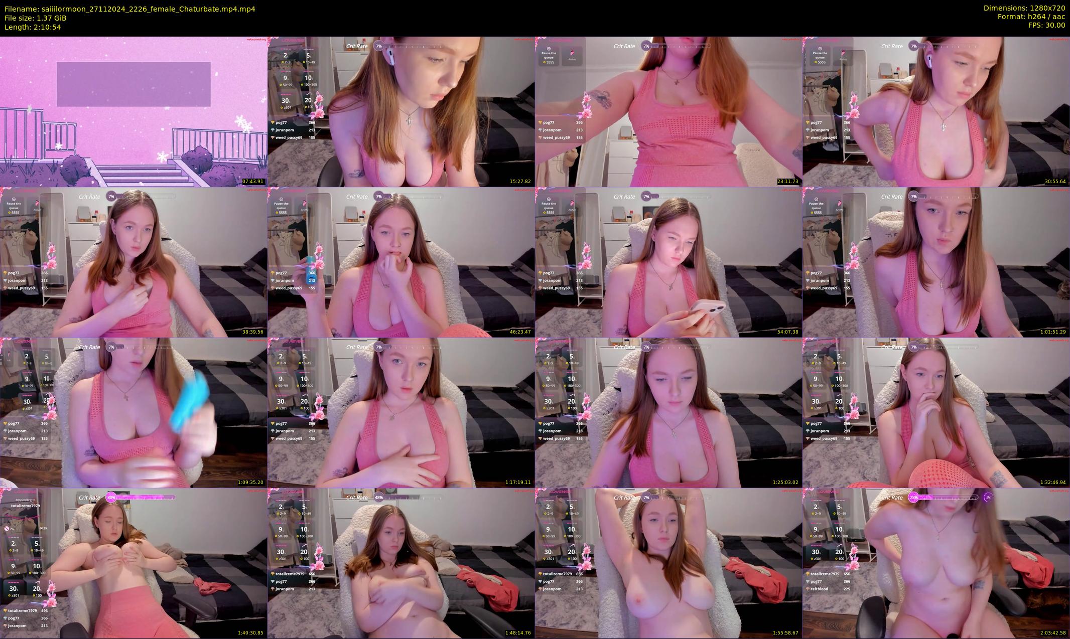 saiiilormoon — 131 minute Chaturbate female cam show recording, 720p, Nov 27, 2024