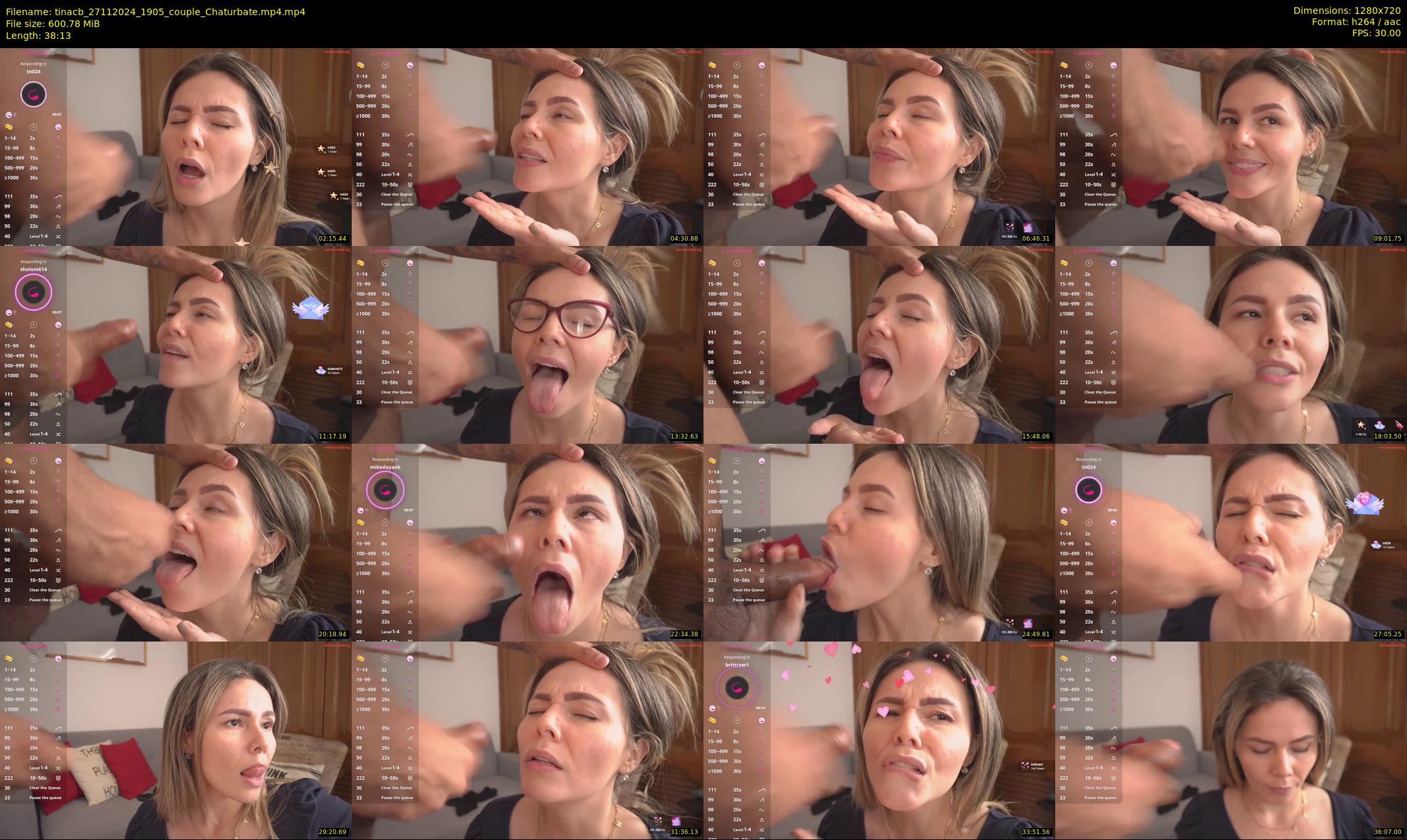 tinacb — 39 minute Chaturbate female cam show recording, 720p, Nov 27, 2024