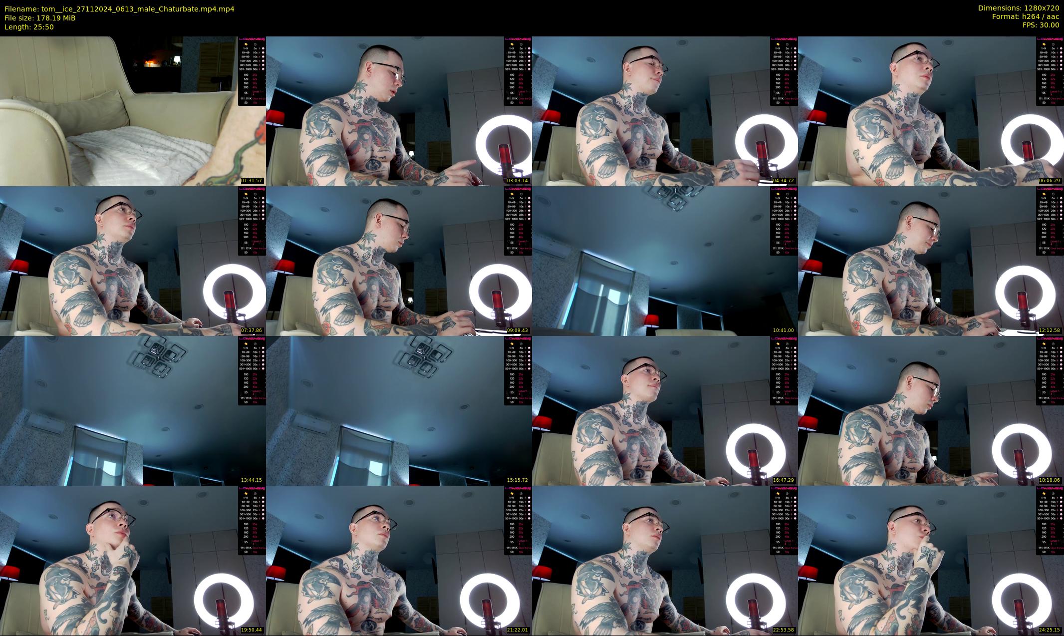 tom__ice — 26 minute Chaturbate male cam show recording, 720p, Nov 27, 2024
