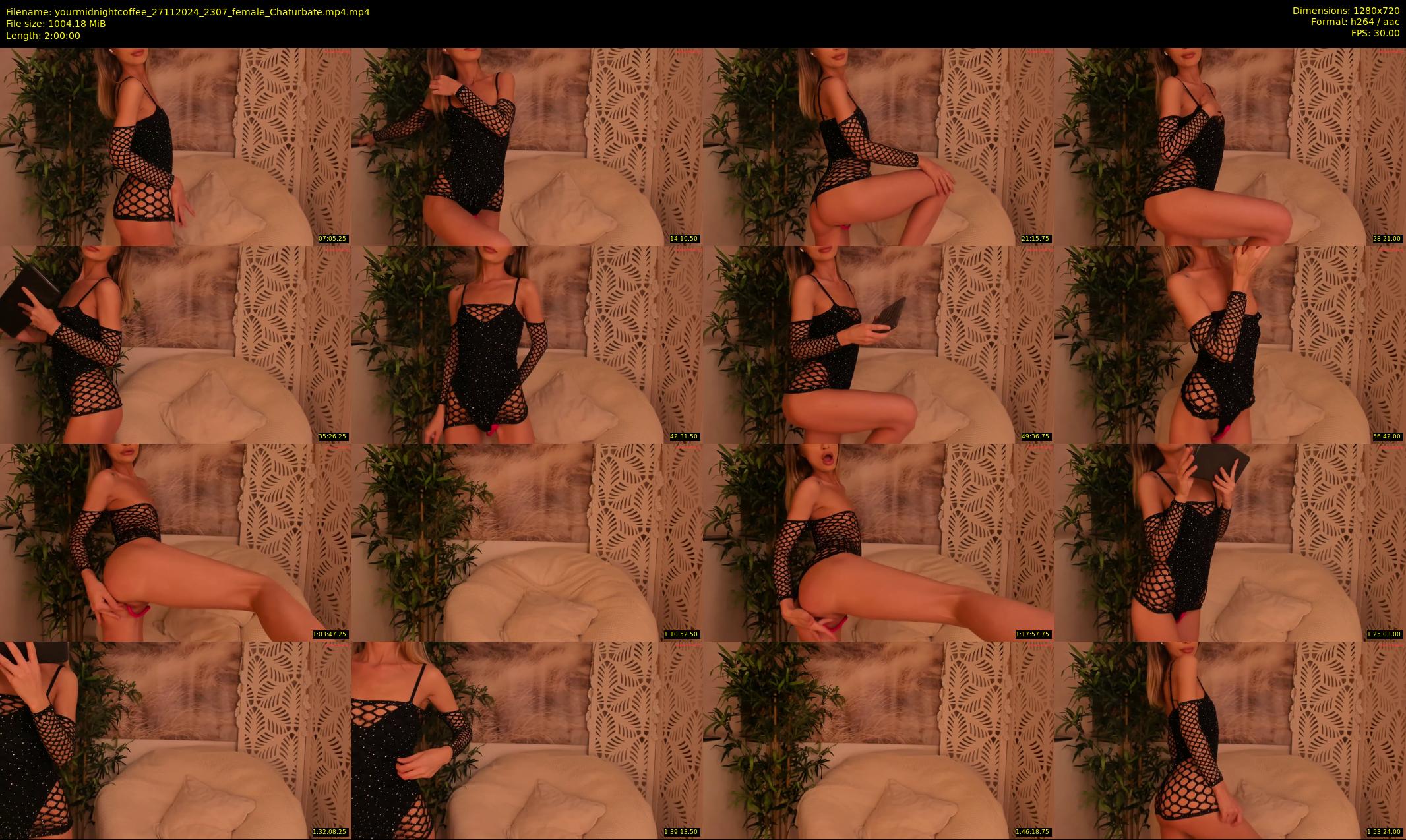 yourmidnightcoffee — 120 minute Chaturbate female cam show recording, 720p, Nov 27, 2024