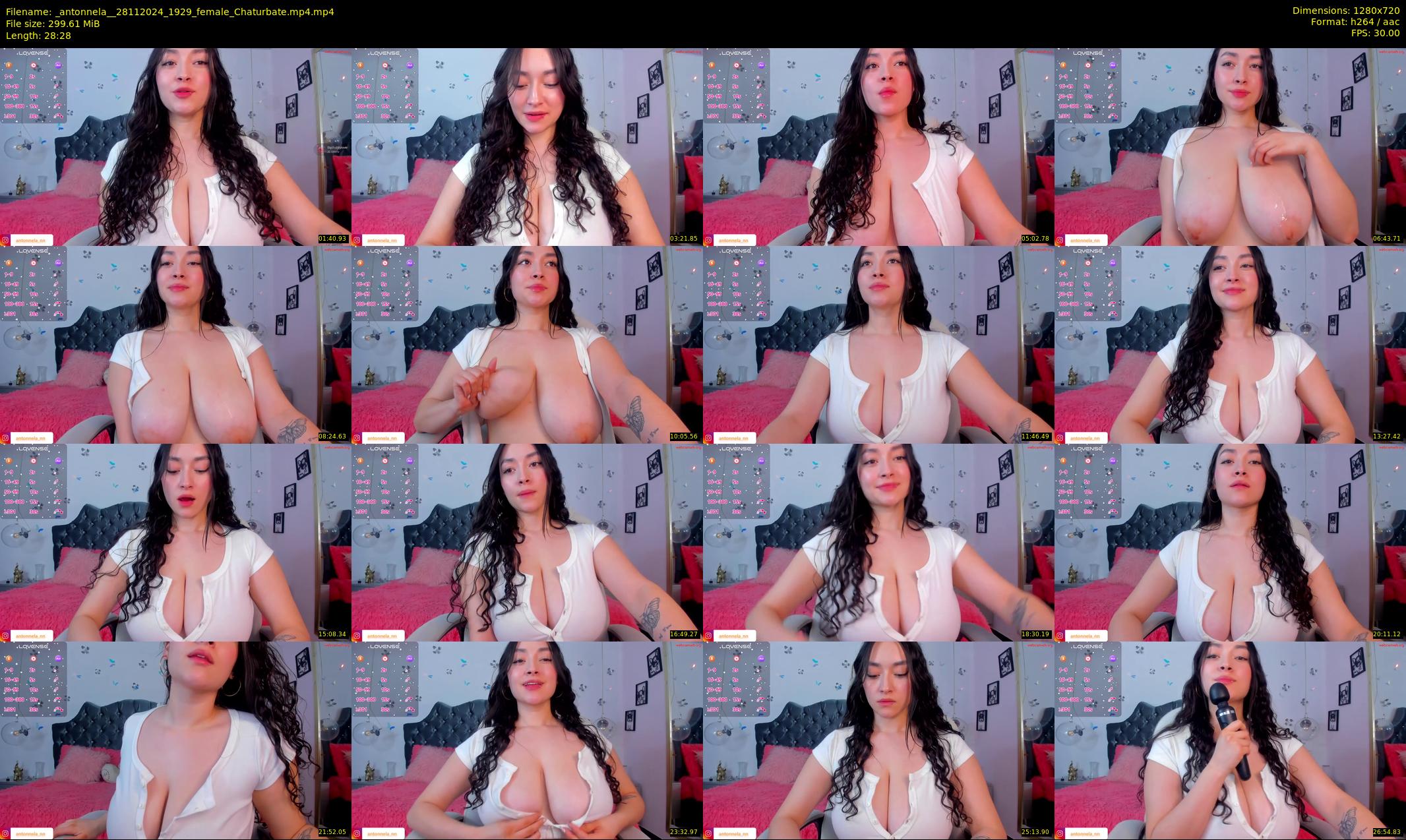 _antonnela_ — 29 minute Chaturbate female cam show recording, 720p, Nov 28, 2024