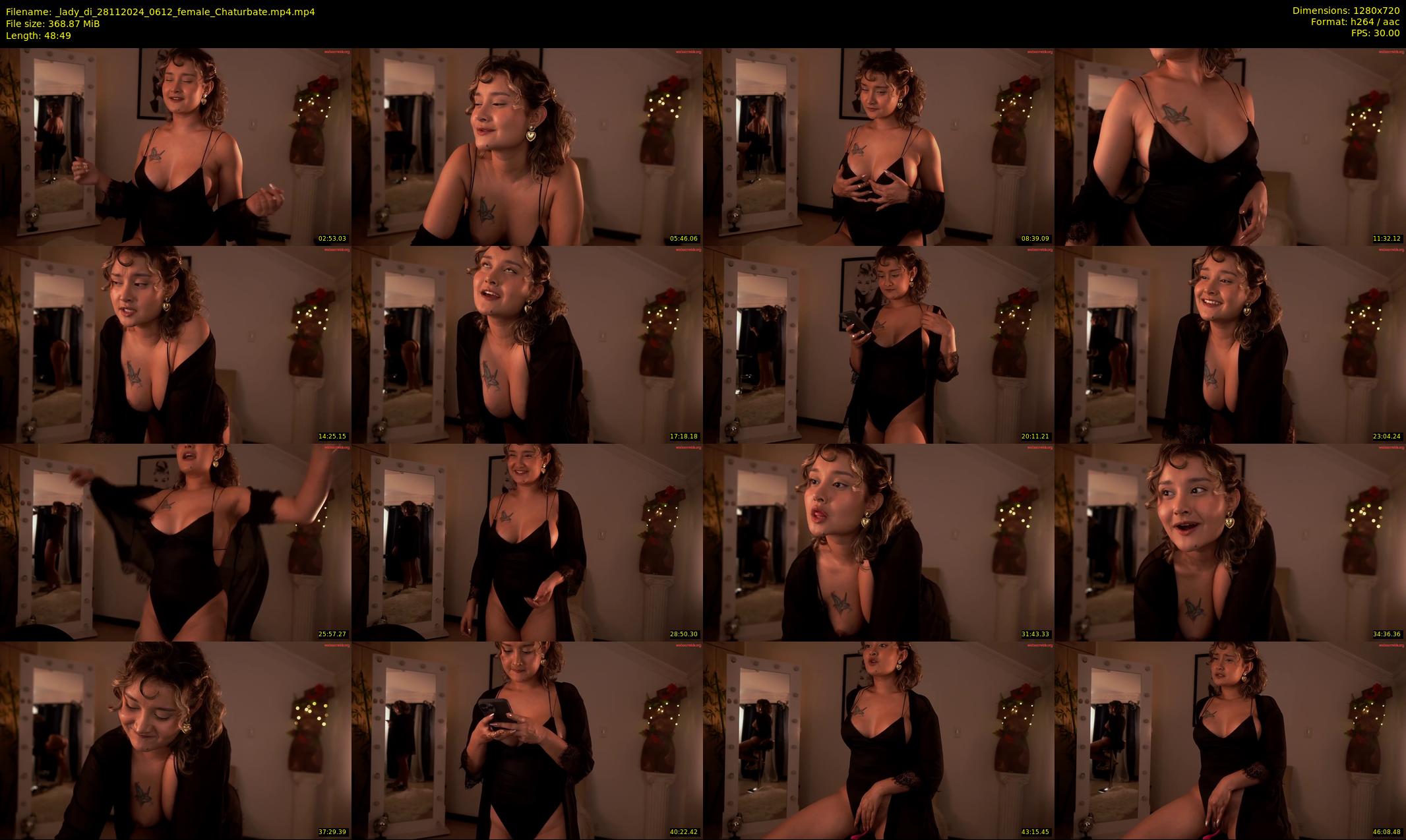 _lady_di — 49 minute Chaturbate female cam show recording, 720p, Nov 28, 2024