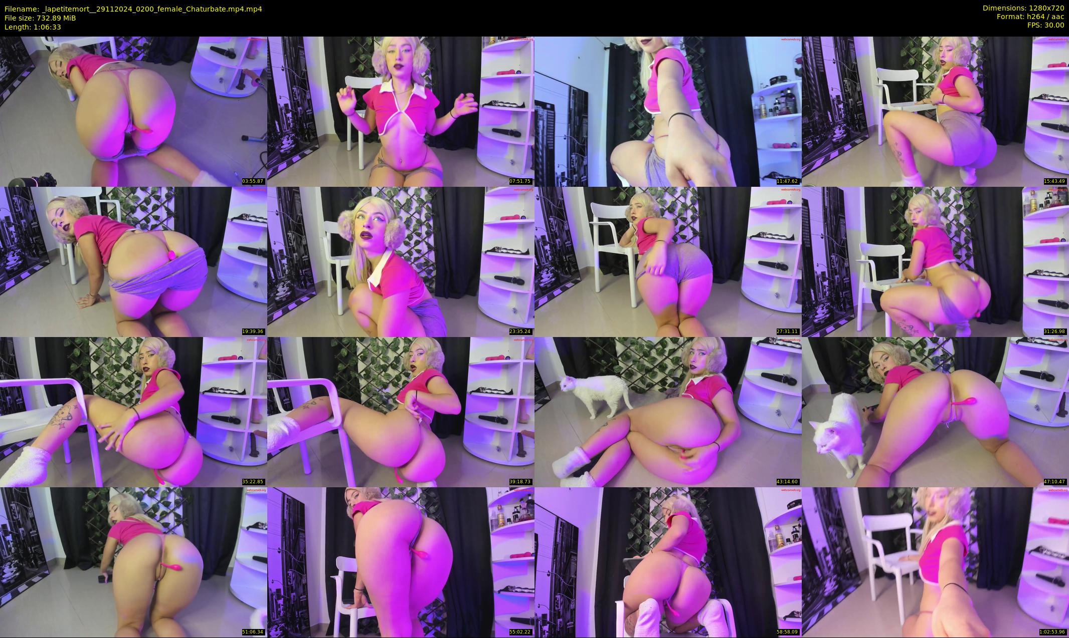 _lapetitemort_ — 67 minute Chaturbate female cam show recording, 720p, Nov 29, 2024