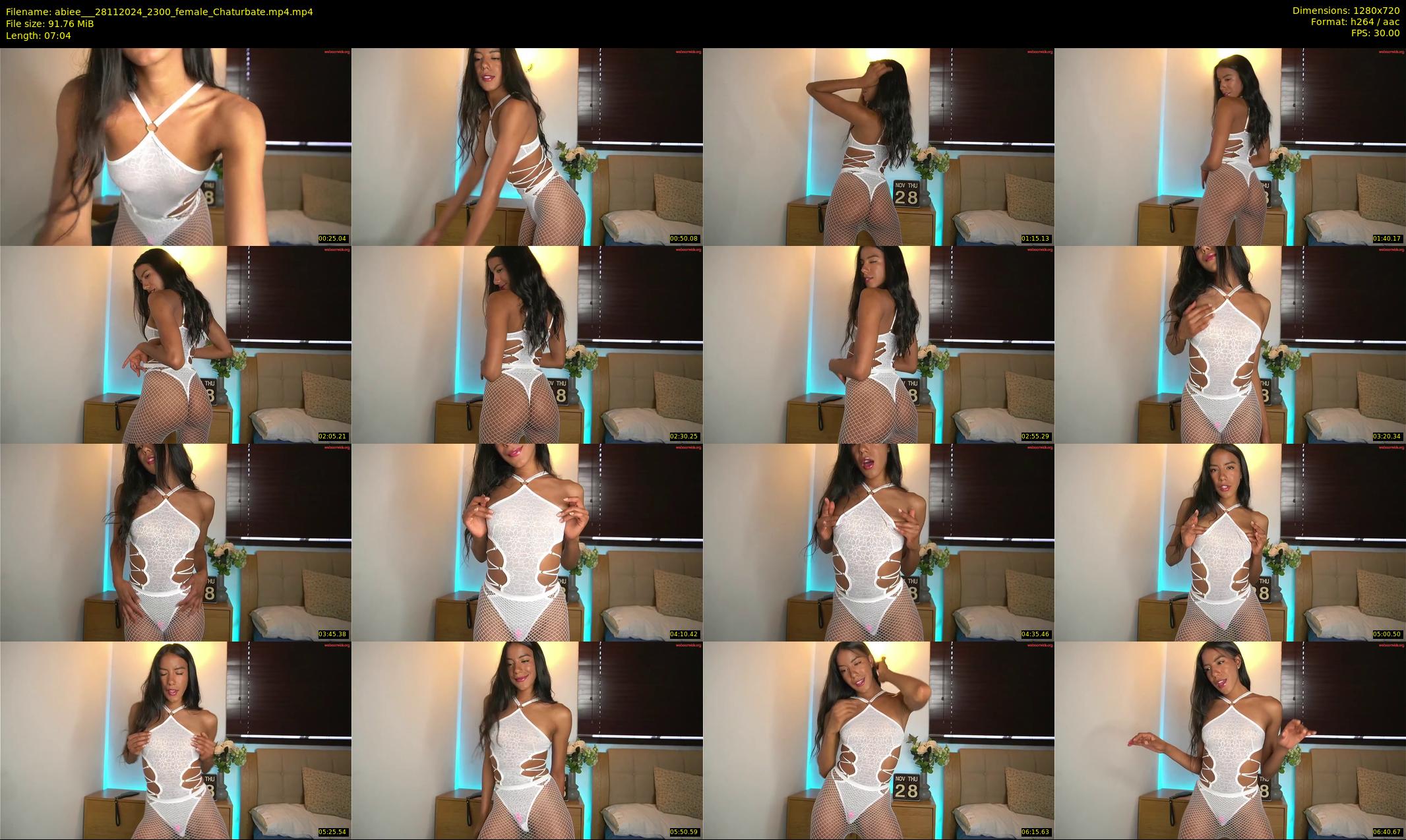 abiee__ — 8 minute Chaturbate female cam show recording, 720p, Nov 28, 2024