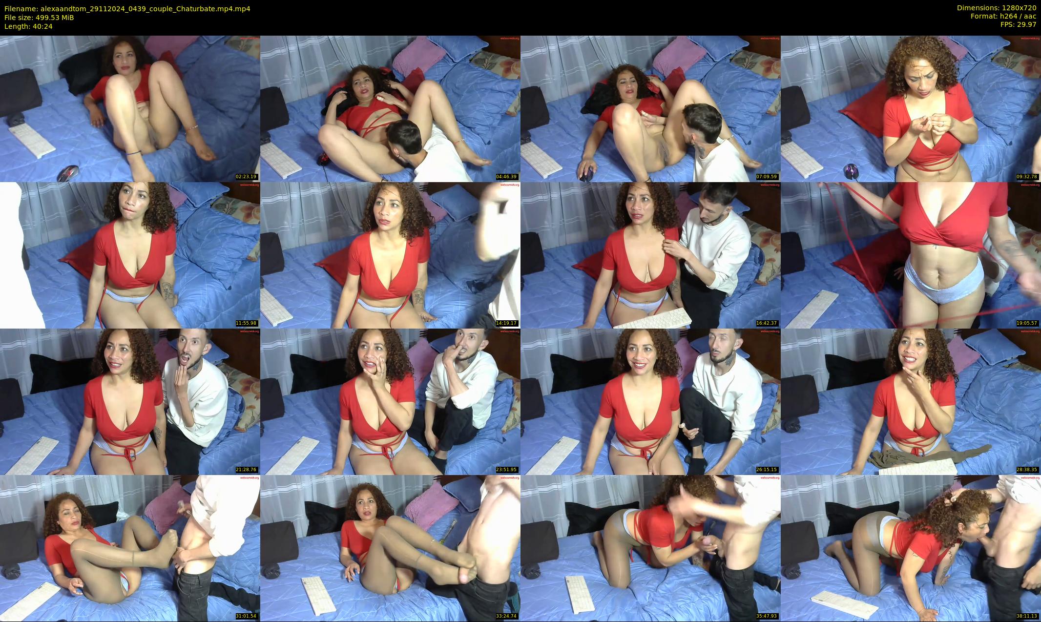 alexaandtom — 41 minute Chaturbate couple cam show recording, 720p, Nov 29, 2024