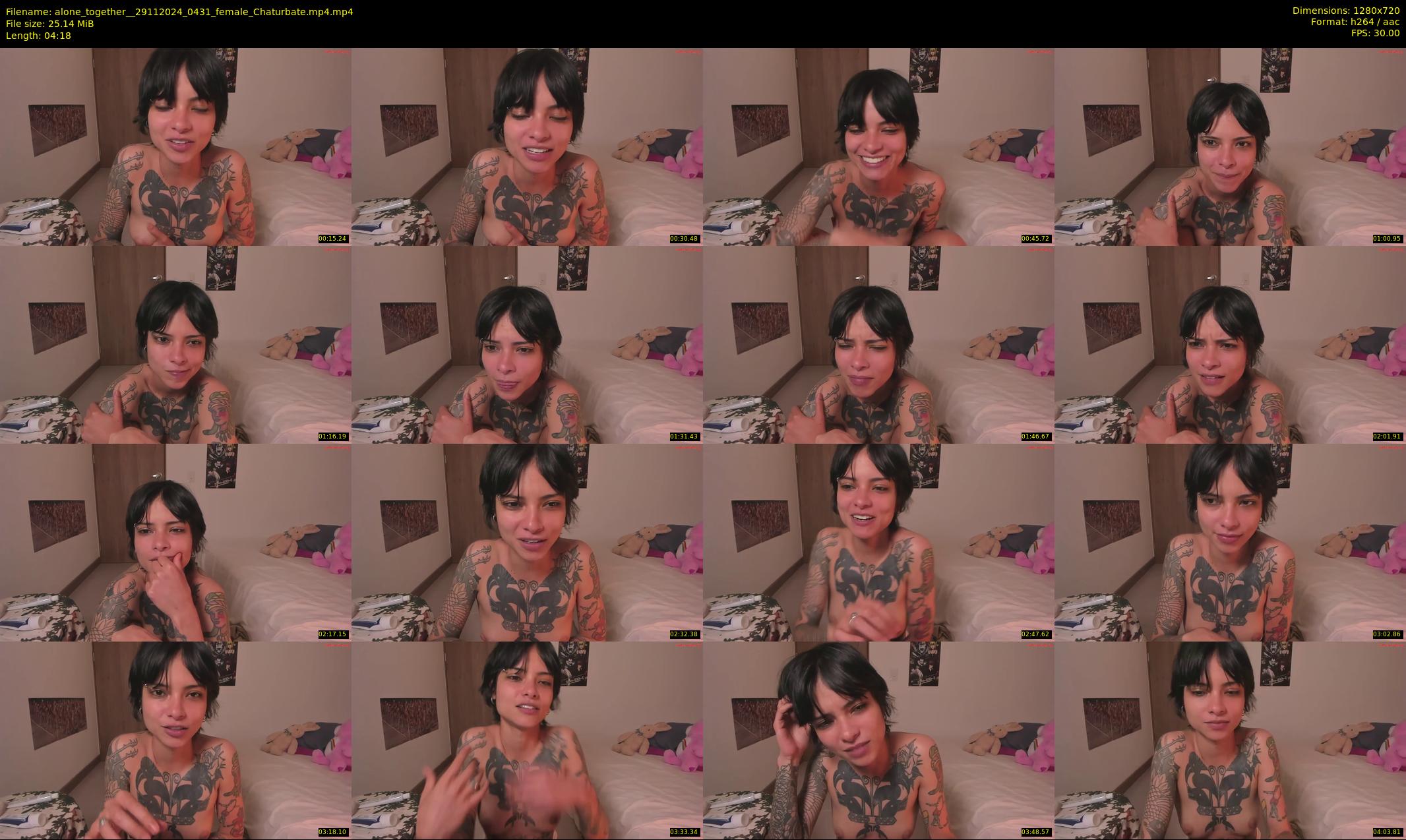 alone_together_ — 5 minute Chaturbate female cam show recording, 720p, Nov 29, 2024