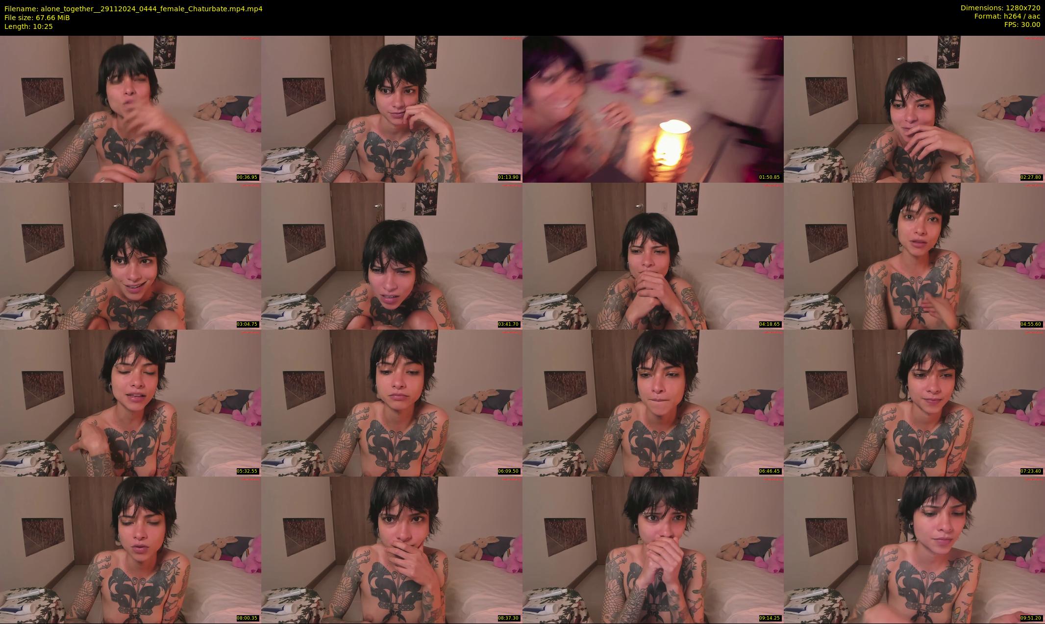 alone_together_ — 11 minute Chaturbate female cam show recording, 720p, Nov 29, 2024