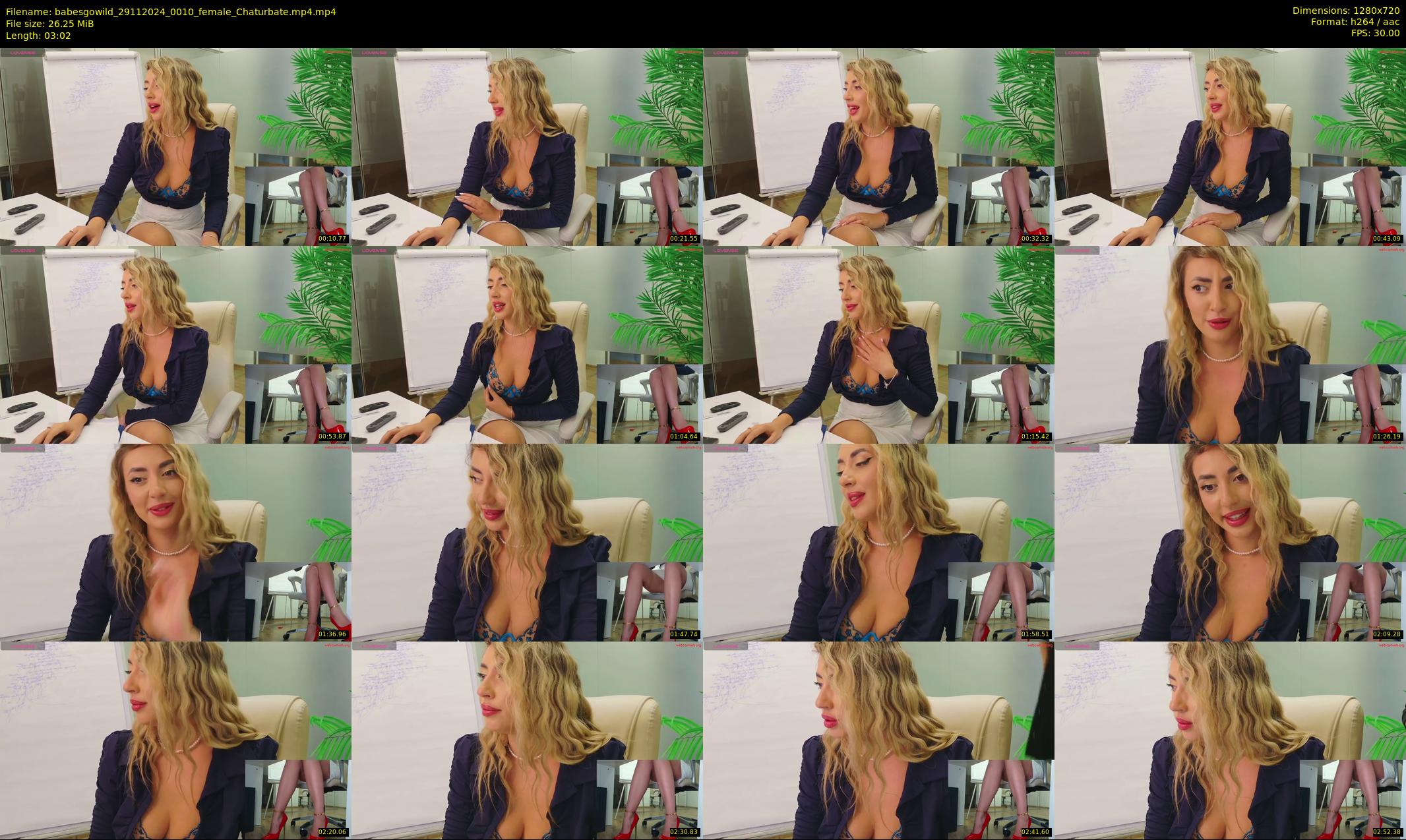 babesgowild — 4 minute Chaturbate couple cam show recording, 720p, Nov 29, 2024