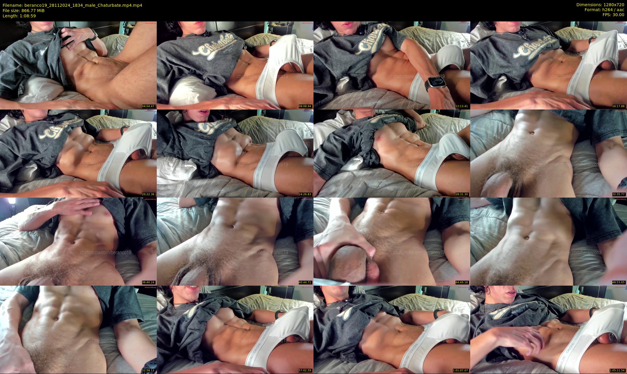 beranco19 — 69 minute Chaturbate male cam show recording, 720p, Nov 28, 2024