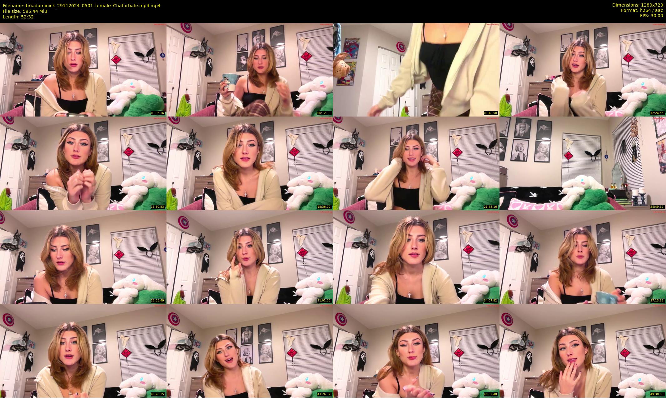 briadominick — 53 minute Chaturbate couple cam show recording, 720p, Nov 29, 2024