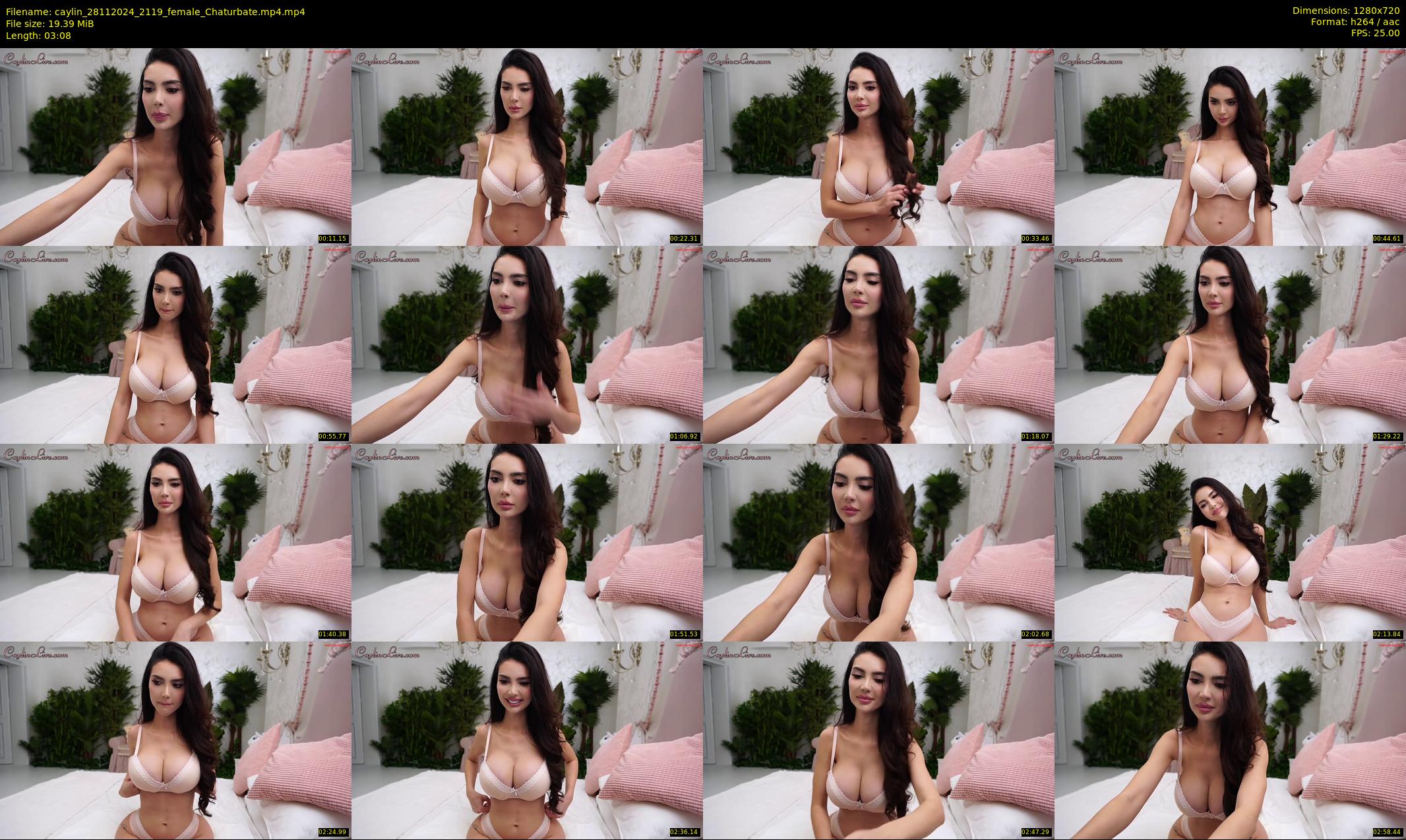 caylin — 4 minute Chaturbate female cam show recording, 720p, Nov 28, 2024