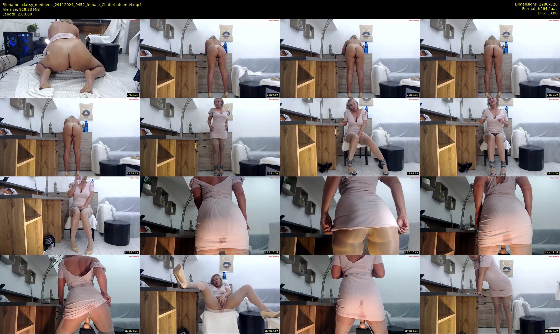 classy_medeeea — 120 minute Chaturbate female cam show recording, 720p, Nov 29, 2024