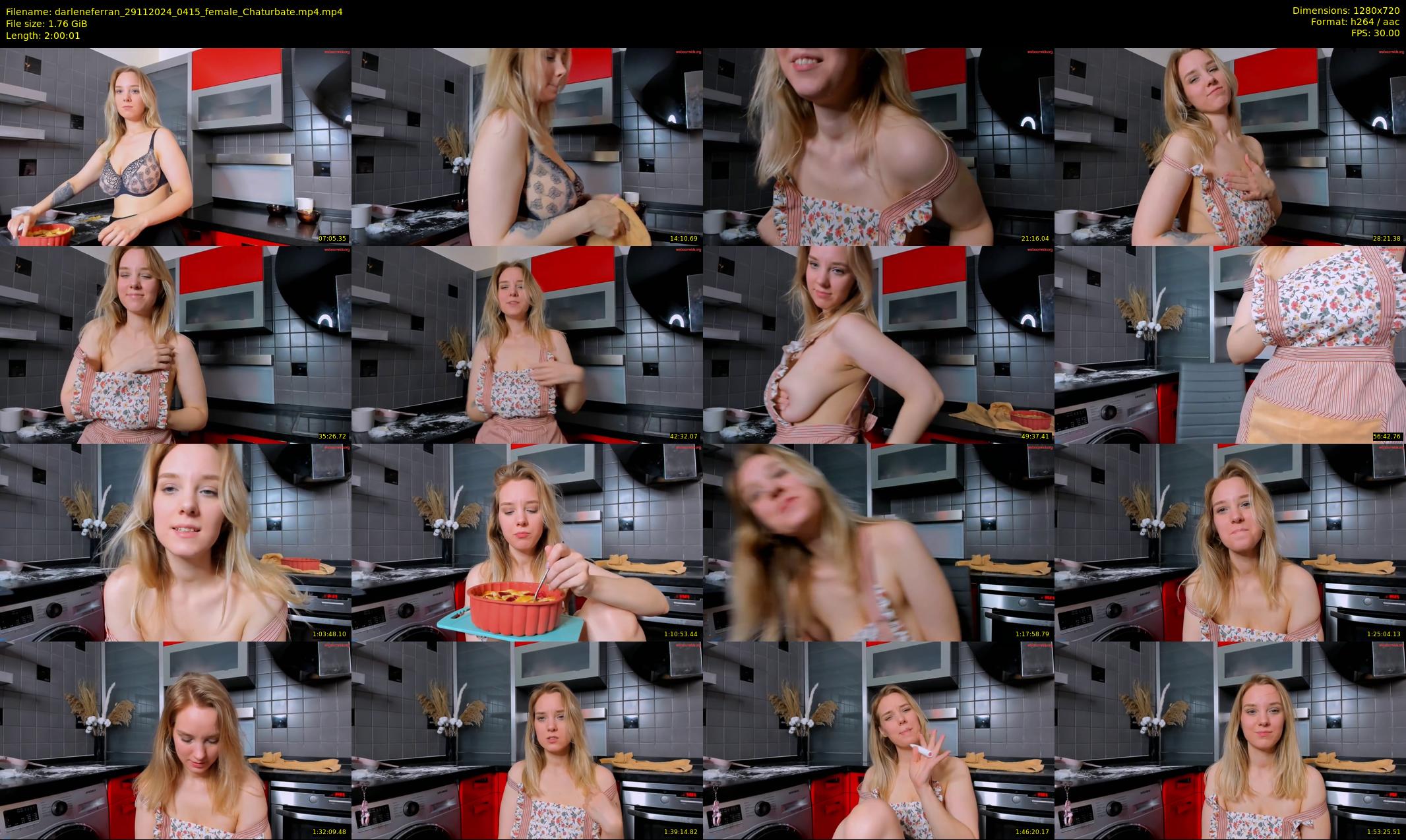 darleneferran — 121 minute Chaturbate female cam show recording, 720p, Nov 29, 2024