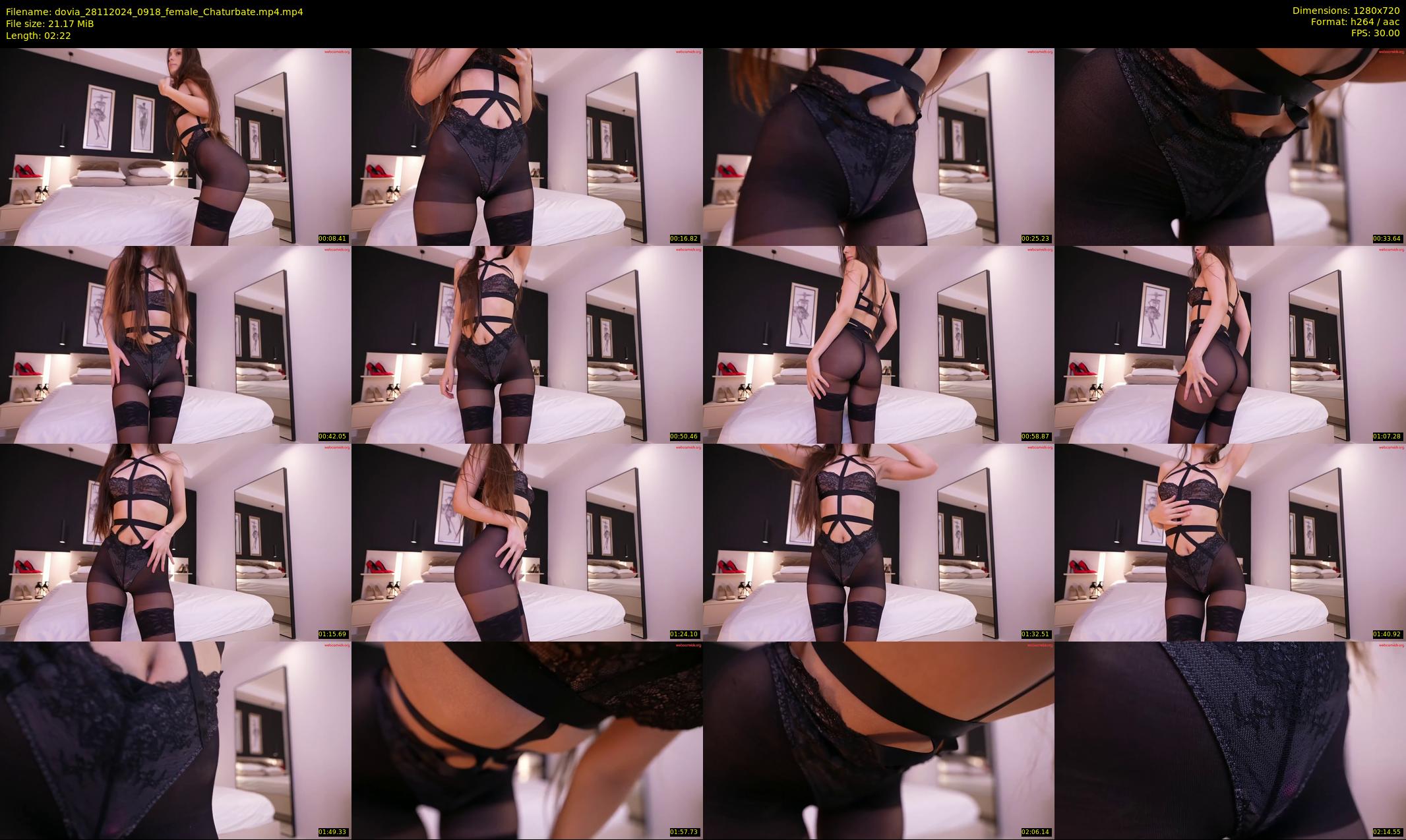 dovia — 3 minute Chaturbate female cam show recording, 720p, Nov 28, 2024