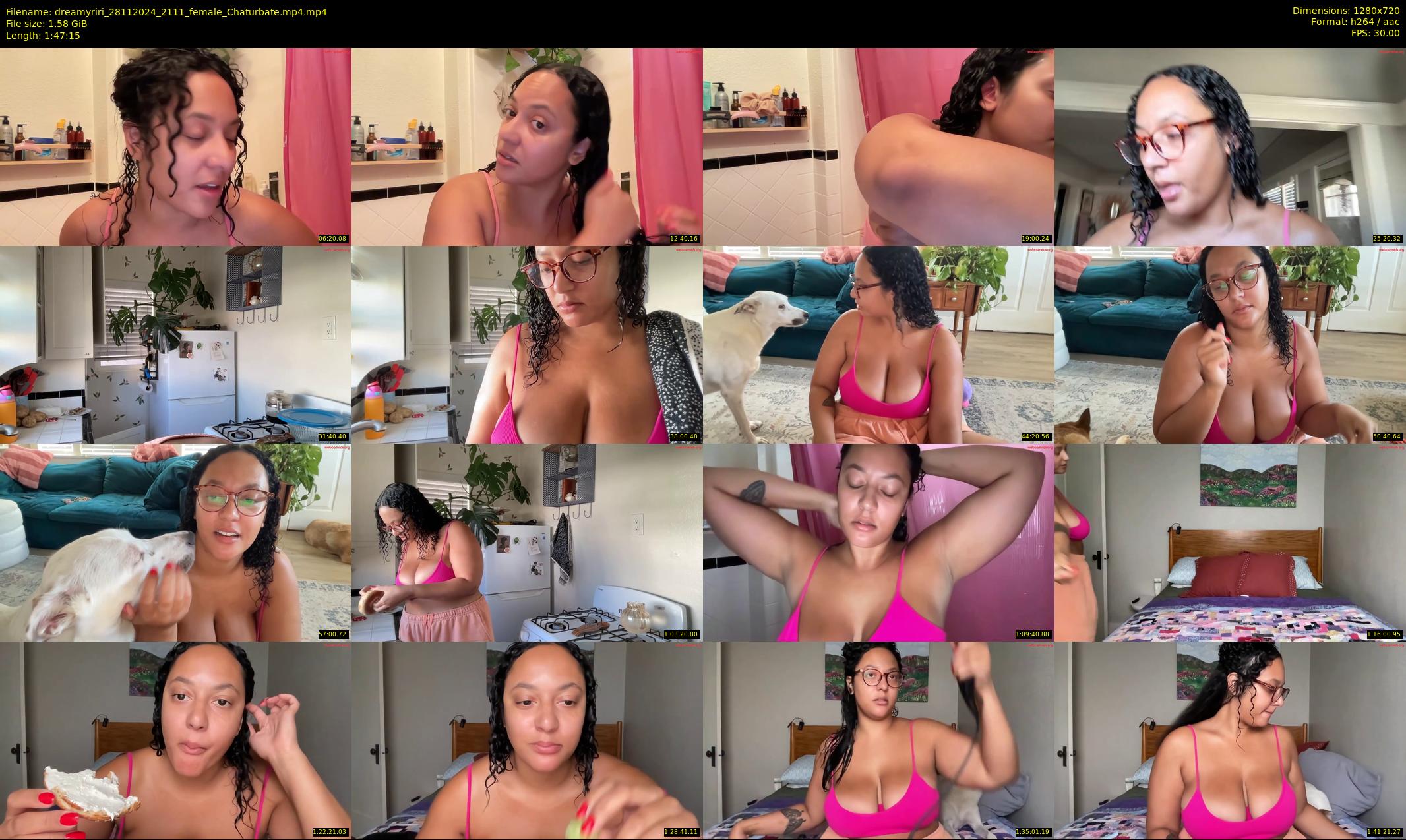 dreamyriri — 108 minute Chaturbate female cam show recording, 720p, Nov 28, 2024