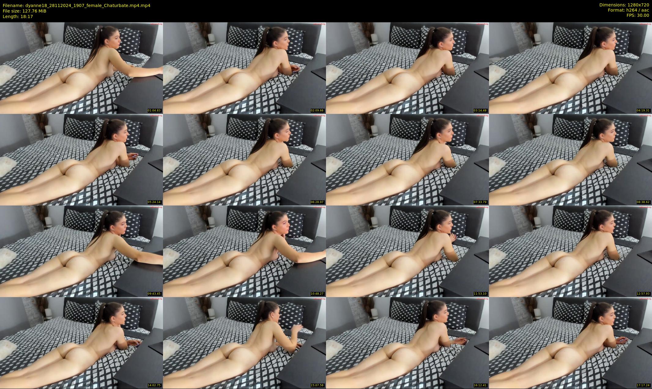 dyanne18 — 19 minute Chaturbate female cam show recording, 720p, Nov 28, 2024