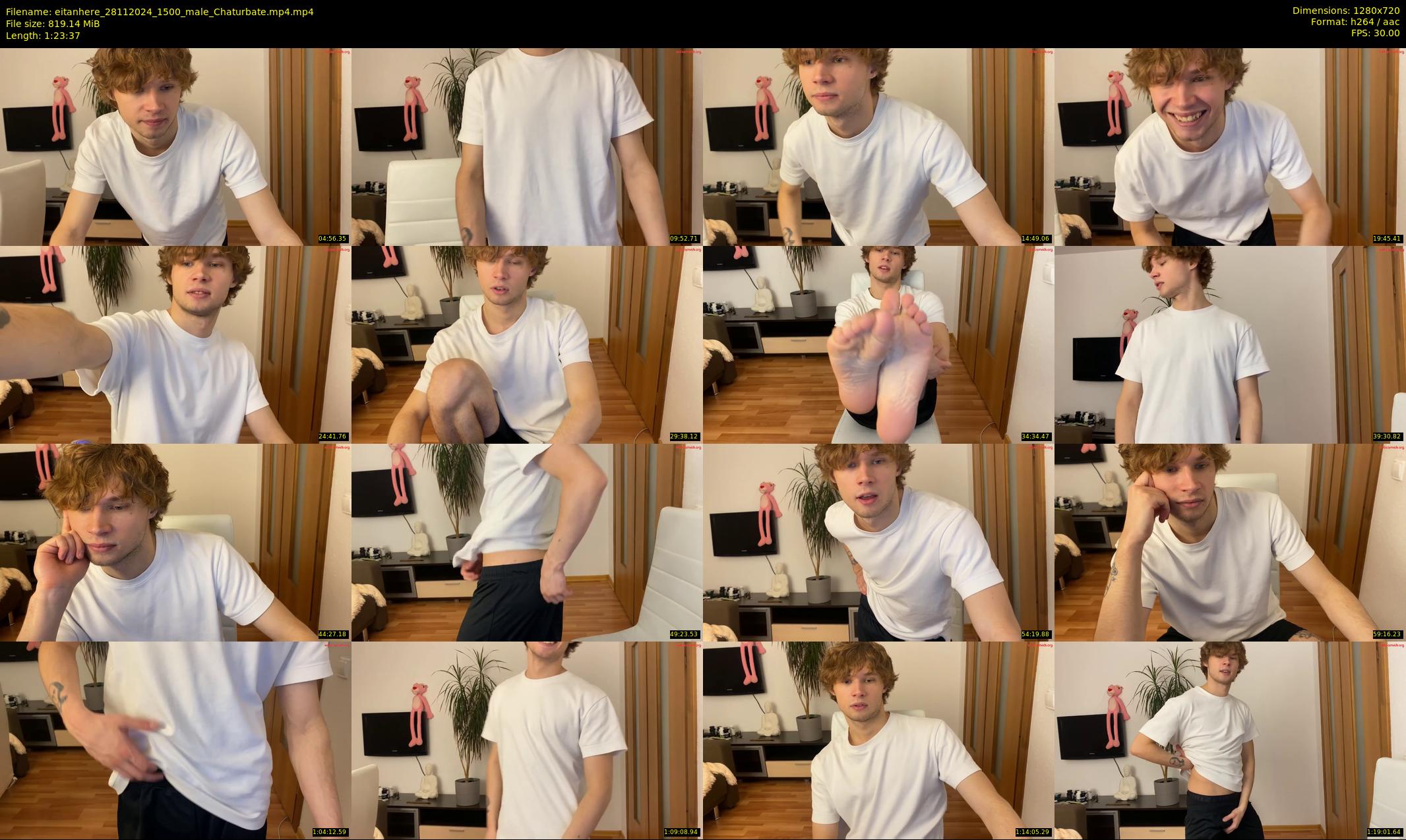 eitanhere — 84 minute Chaturbate male cam show recording, 720p, Nov 28, 2024