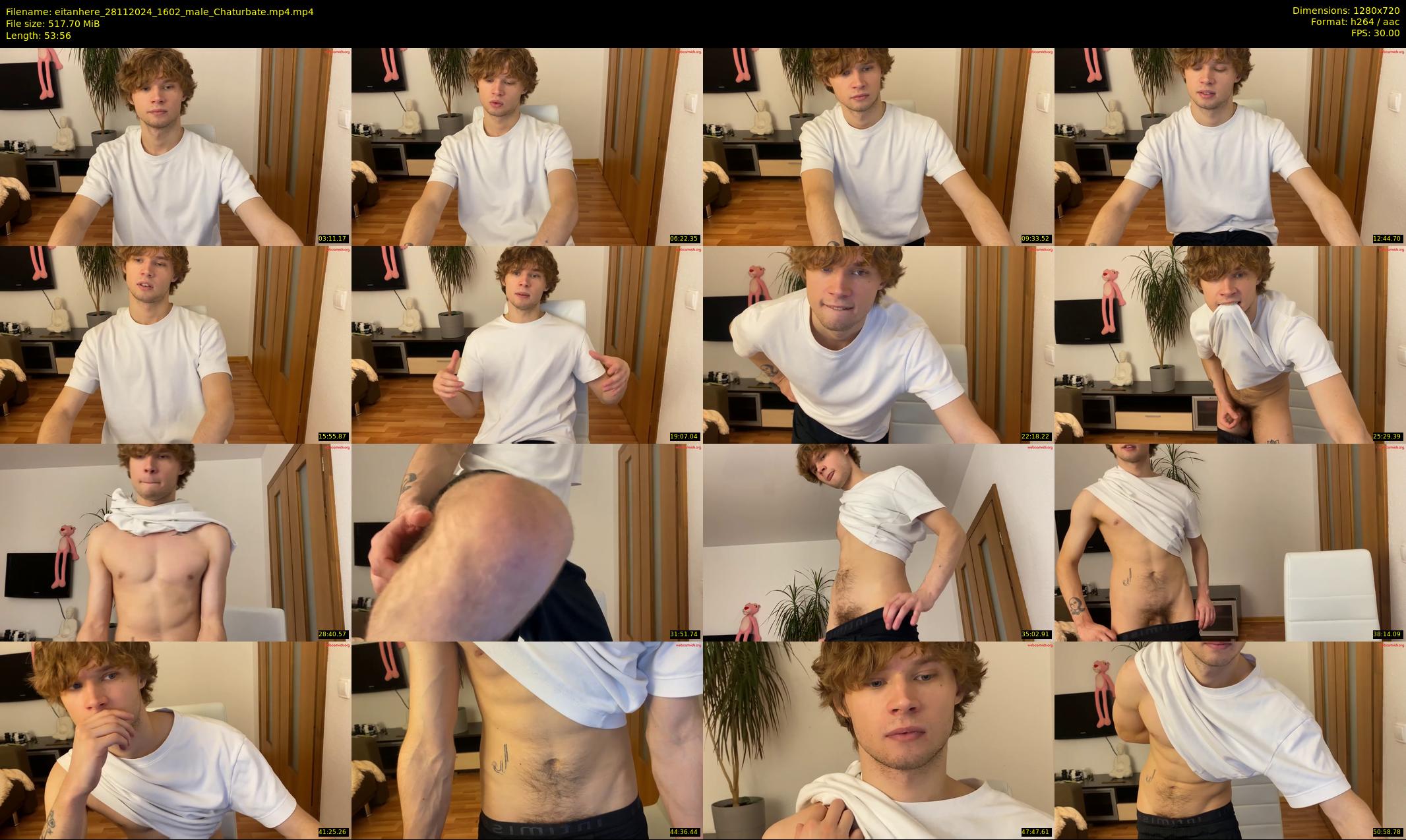 eitanhere — 54 minute Chaturbate male cam show recording, 720p, Nov 28, 2024