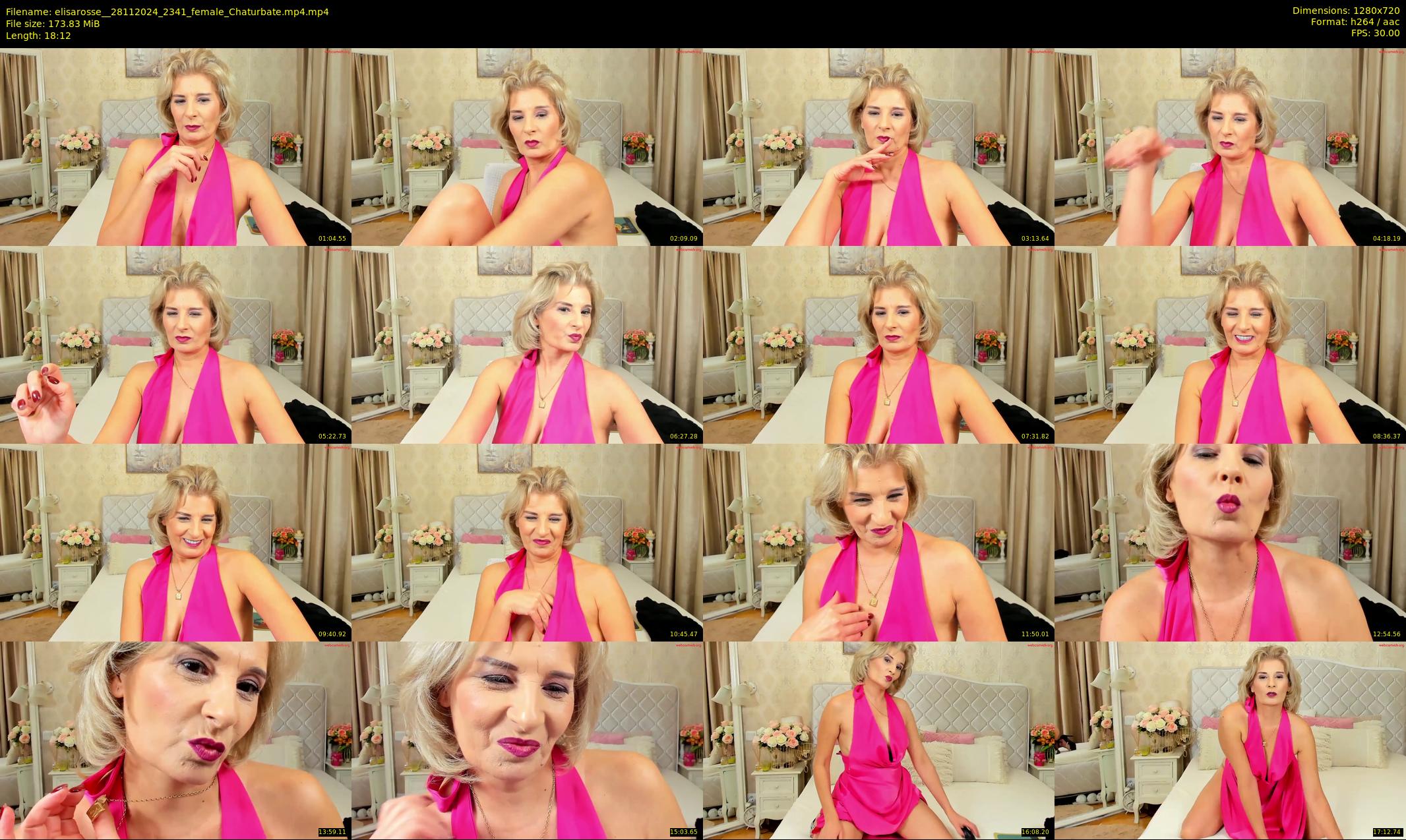 elisarosse_ — 19 minute Chaturbate female cam show recording, 720p, Nov 28, 2024
