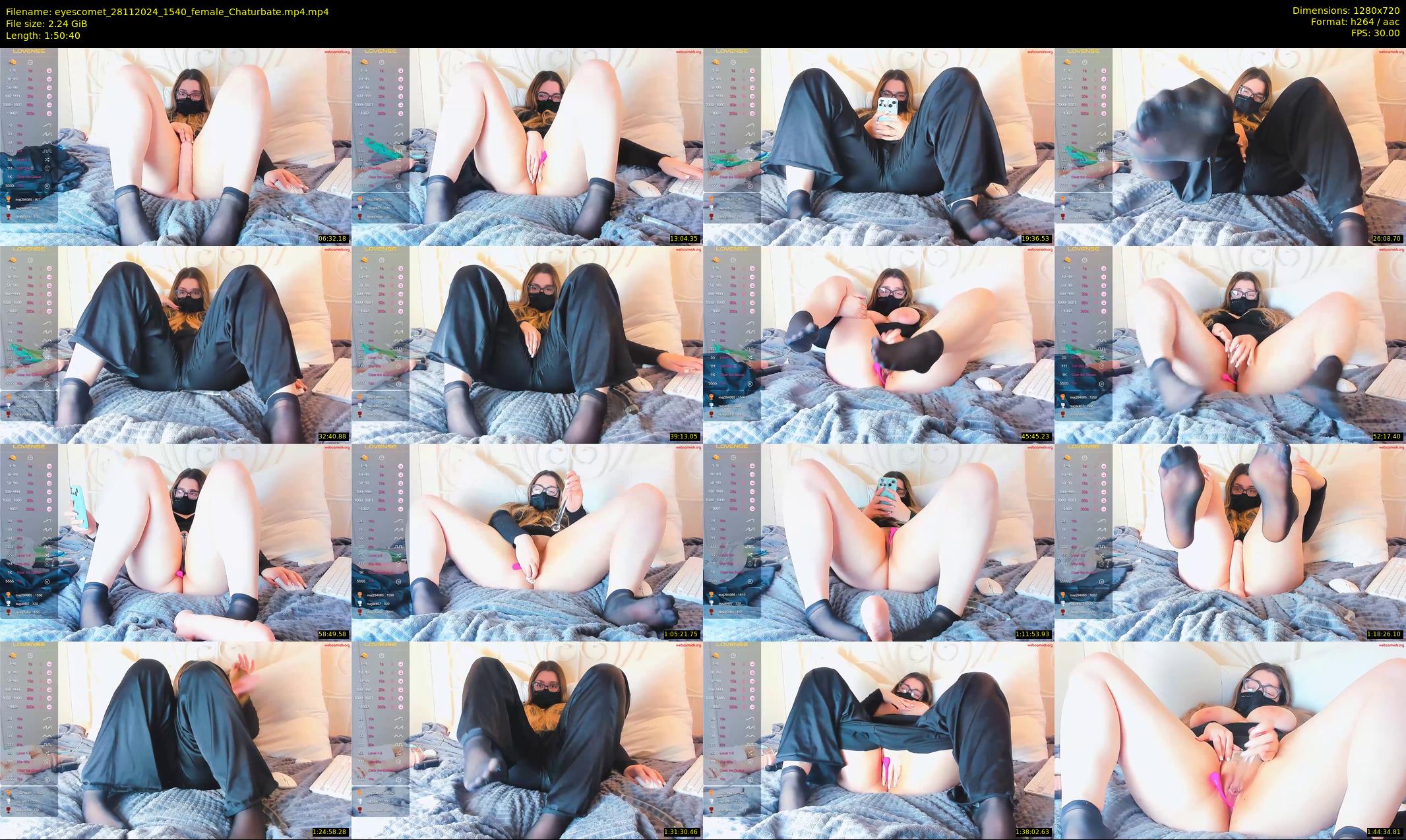 eyescomet — 111 minute Chaturbate female cam show recording, 720p, Nov 28, 2024