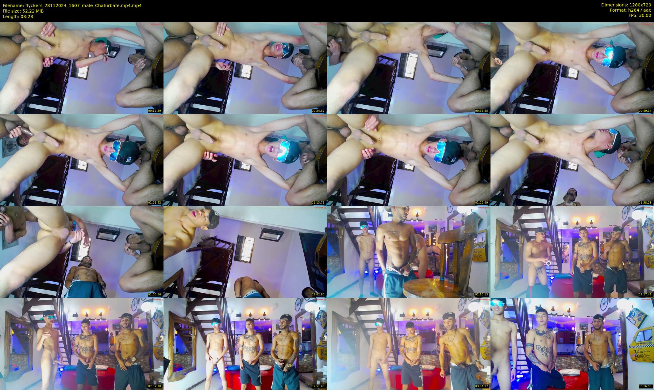 flyckers — 4 minute Chaturbate male cam show recording, 720p, Nov 28, 2024