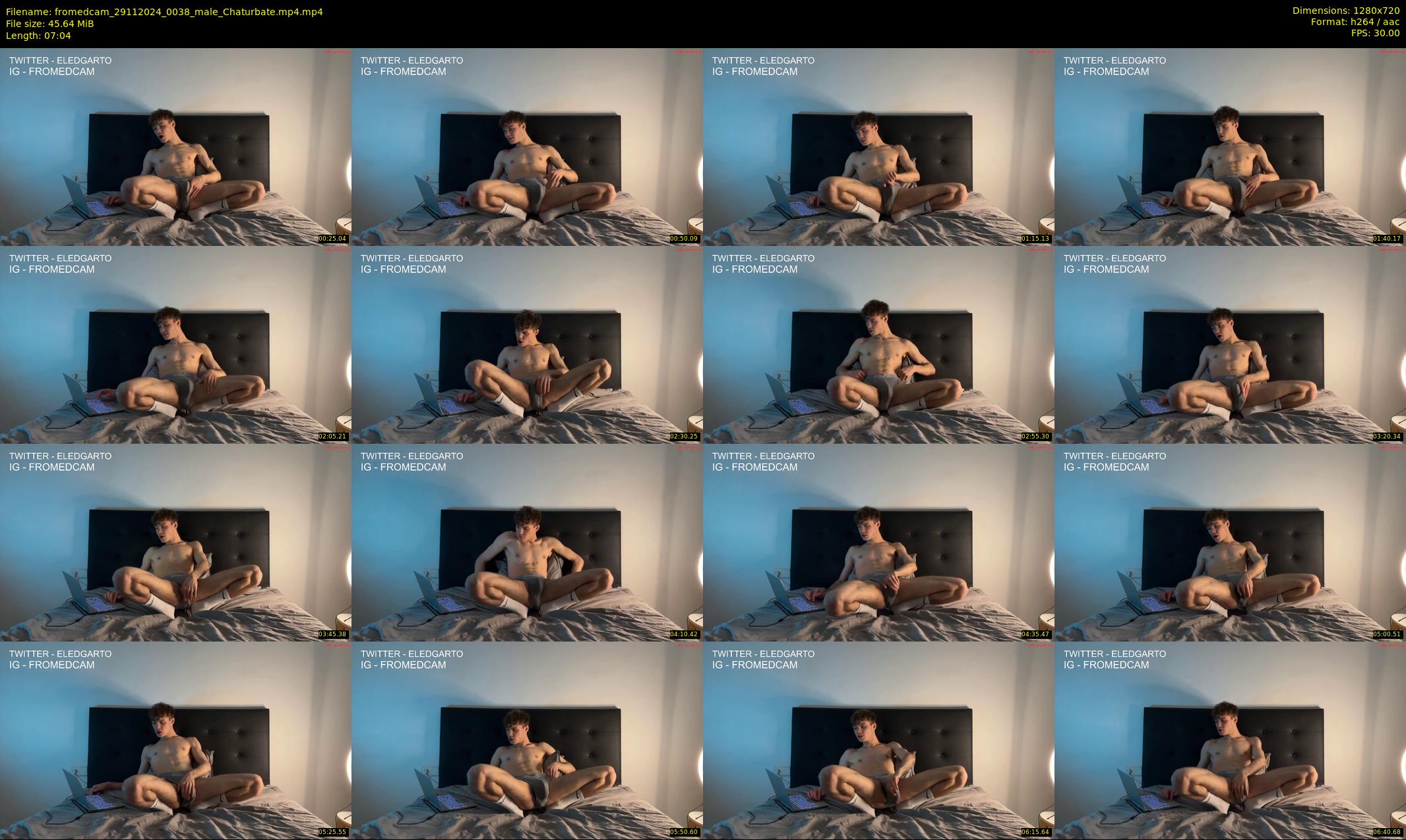 fromedcam — 8 minute Chaturbate male cam show recording, 720p, Nov 29, 2024