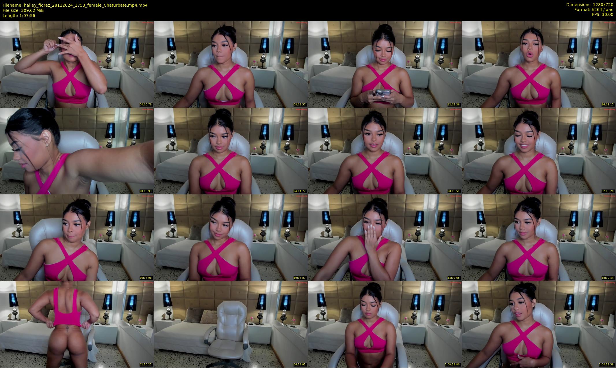 hailey_florez — 68 minute Chaturbate female cam show recording, 720p, Nov 28, 2024