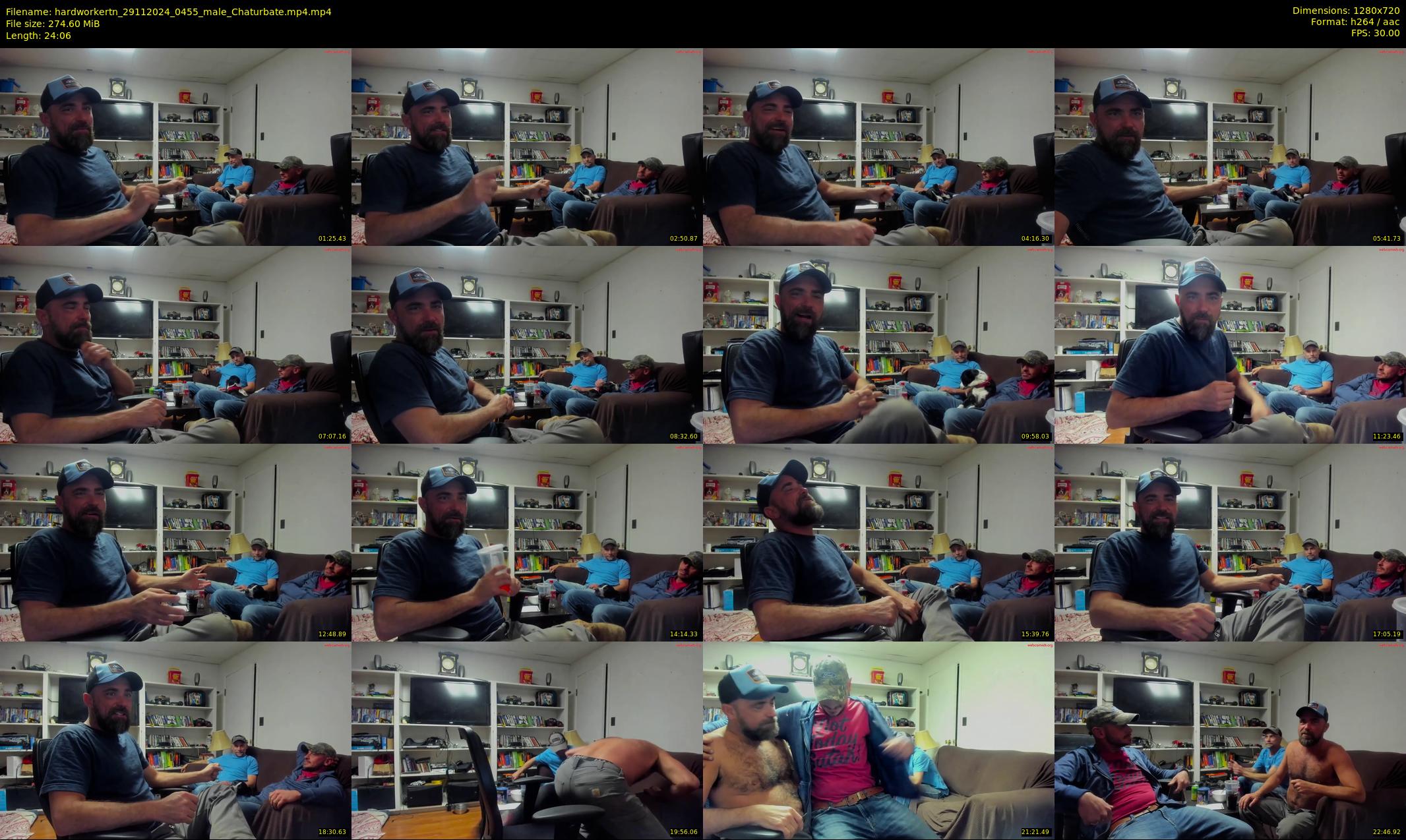 hardworkertn — 25 minute Chaturbate male cam show recording, 720p, Nov 29, 2024