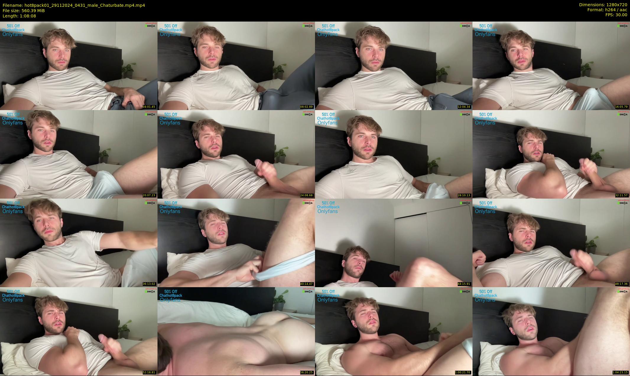 hot8pack01 — 69 minute Chaturbate male cam show recording, 720p, Nov 29, 2024