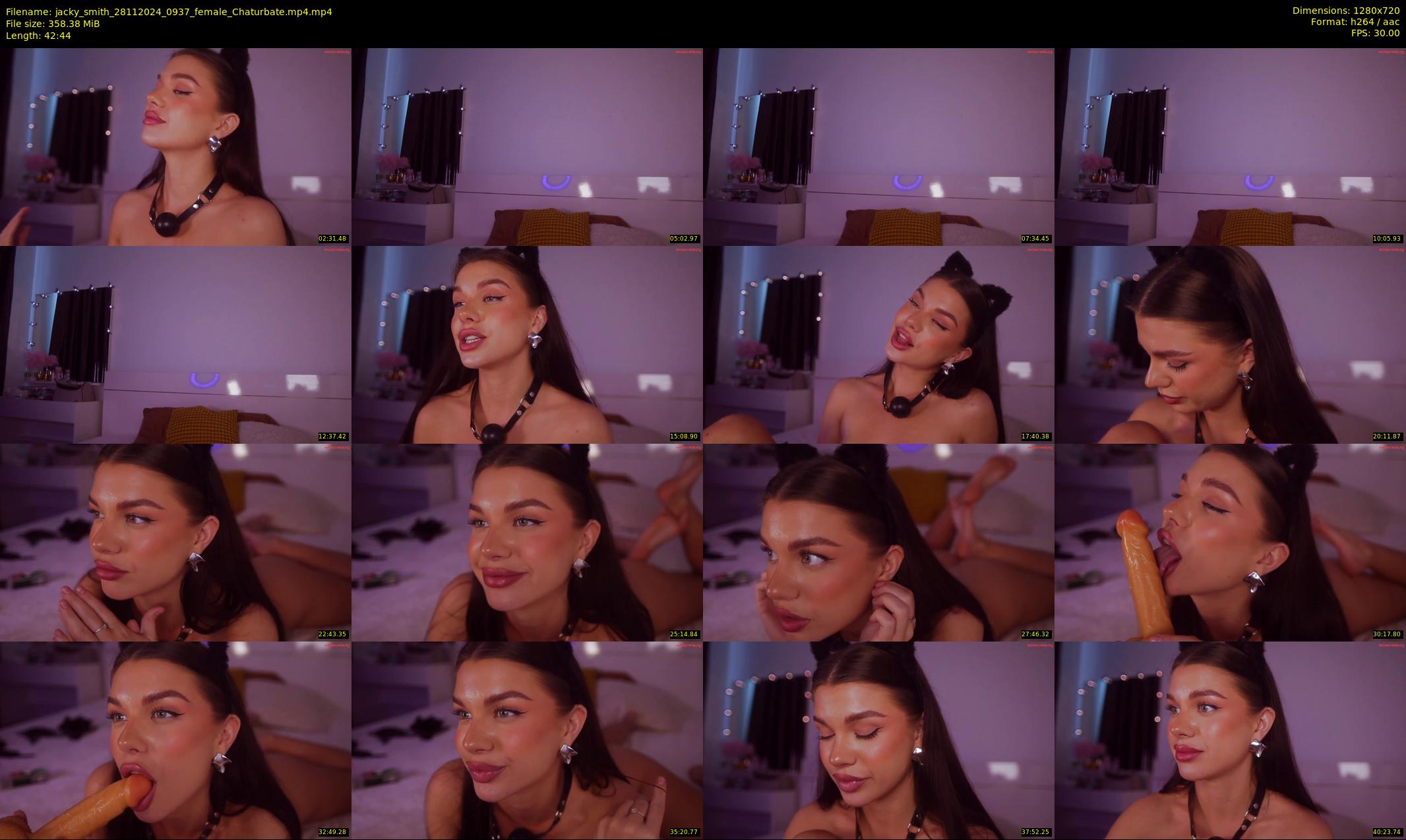 jacky_smith — 43 minute Chaturbate female cam show recording, 720p, Nov 28, 2024