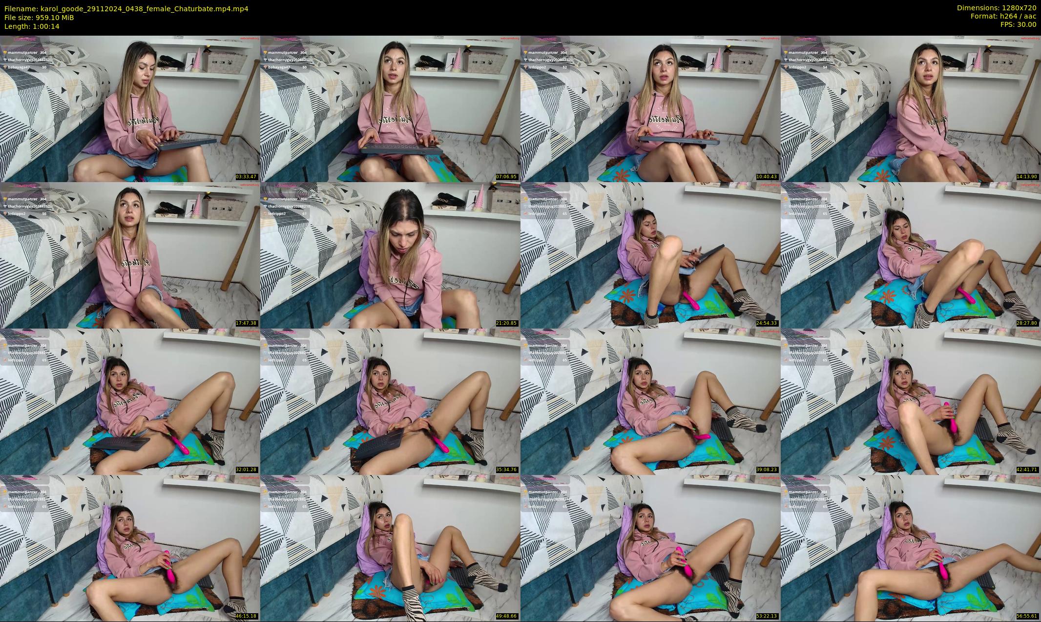 karol_goode — 61 minute Chaturbate female cam show recording, 720p, Nov 29, 2024