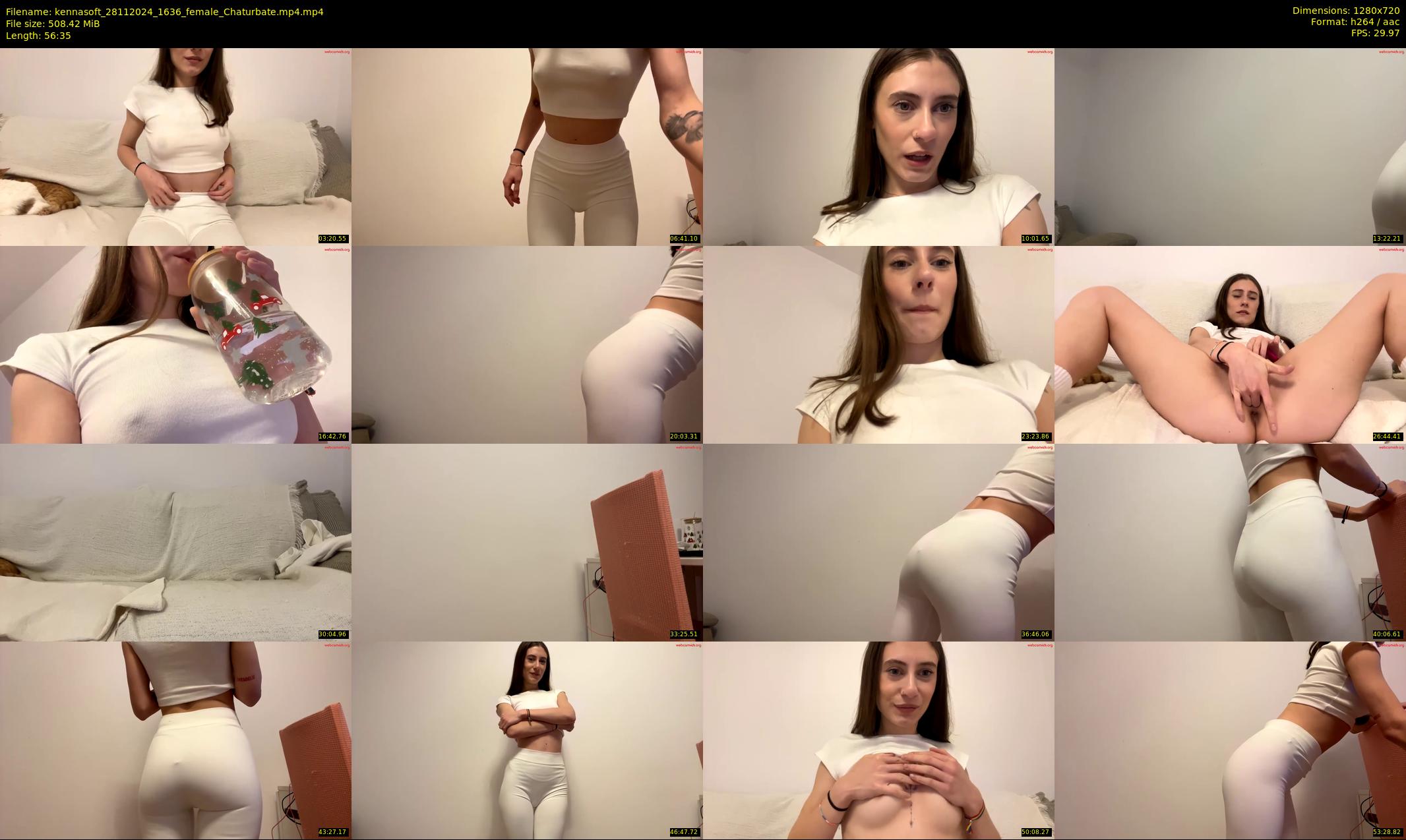 kennasoft — 57 minute Chaturbate female cam show recording, 720p, Nov 28, 2024