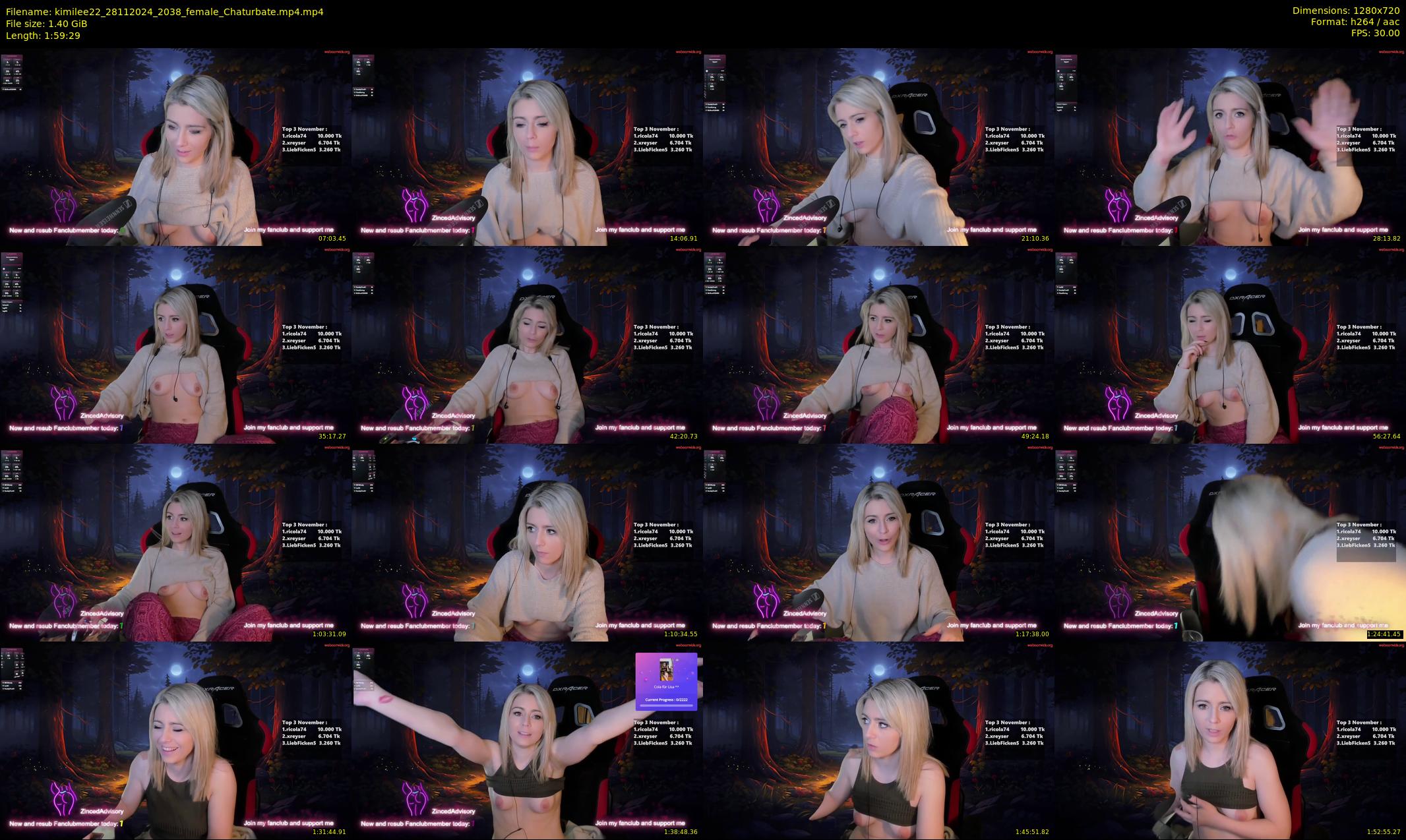 kimilee22 — 120 minute Chaturbate female cam show recording, 720p, Nov 28, 2024