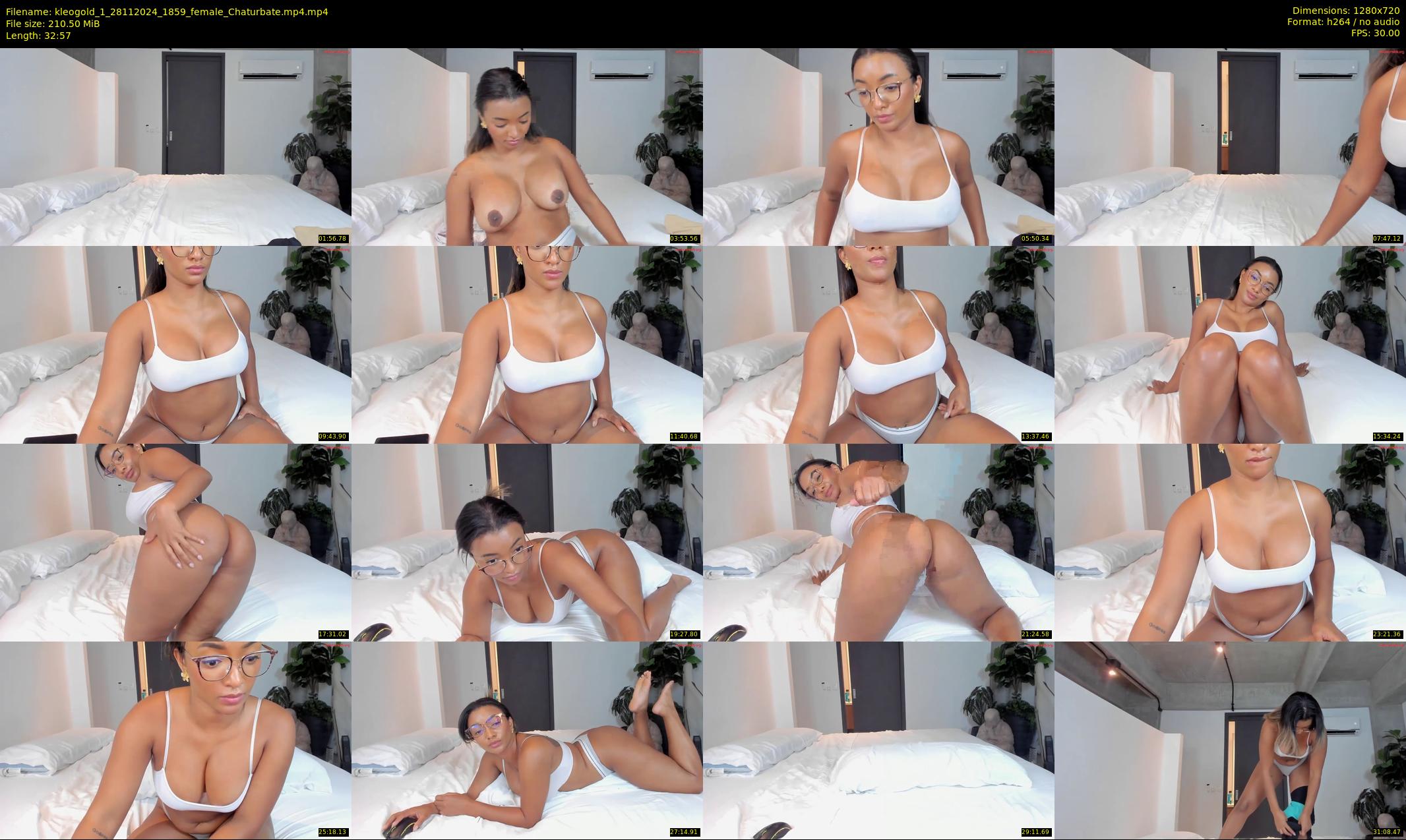 kleogold_1 — 33 minute Chaturbate female cam show recording, 720p, Nov 28, 2024