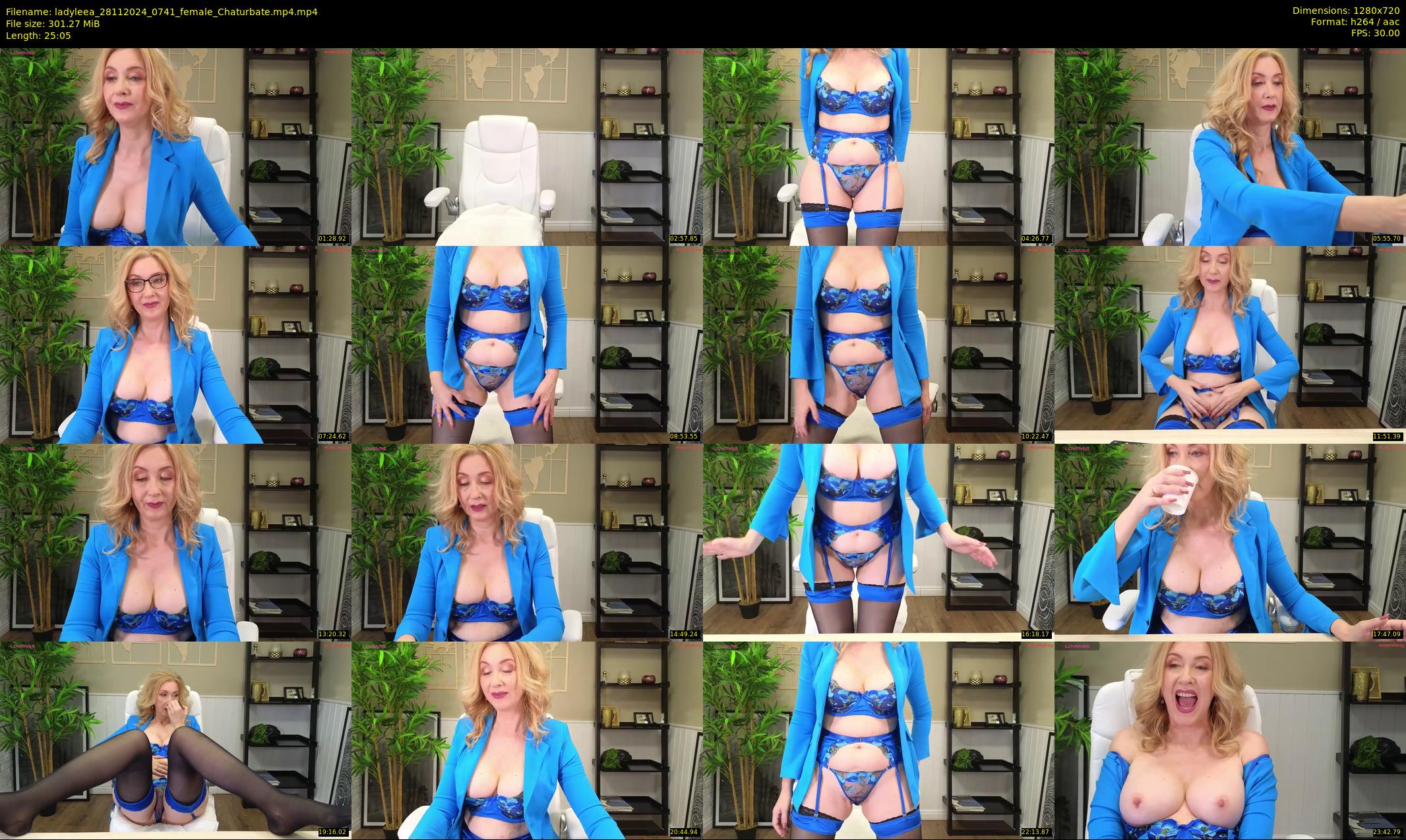 ladyleea — 26 minute Chaturbate female cam show recording, 720p, Nov 28, 2024