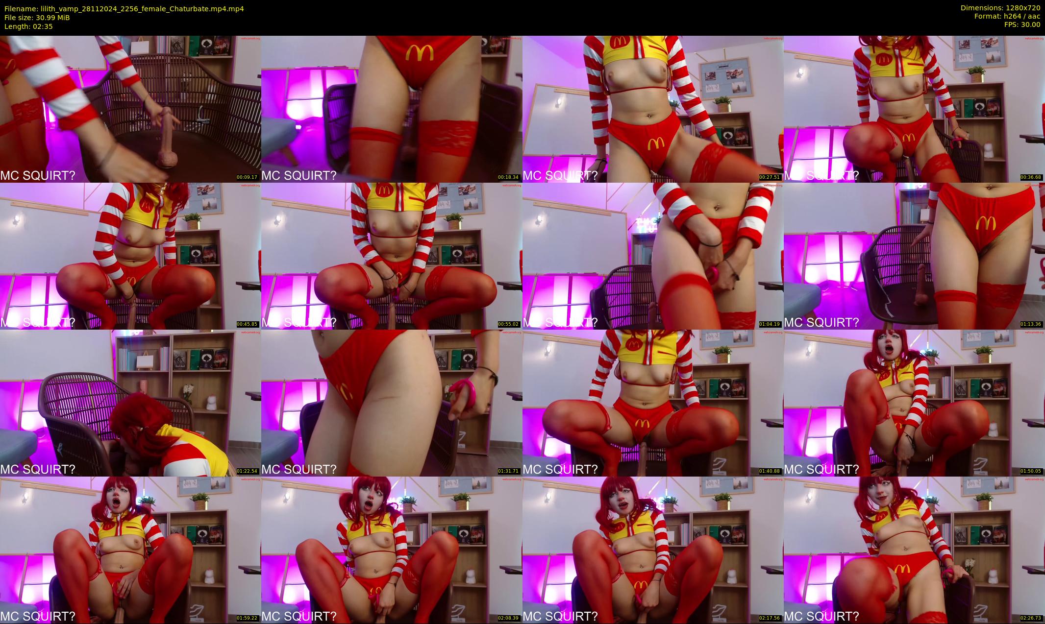 lilith_vamp — 3 minute Chaturbate female cam show recording, 720p, Nov 28, 2024