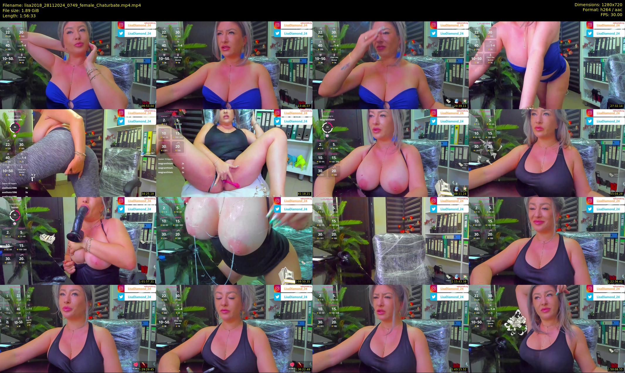 lisa2018 — 117 minute Chaturbate female cam show recording, 720p, Nov 28, 2024