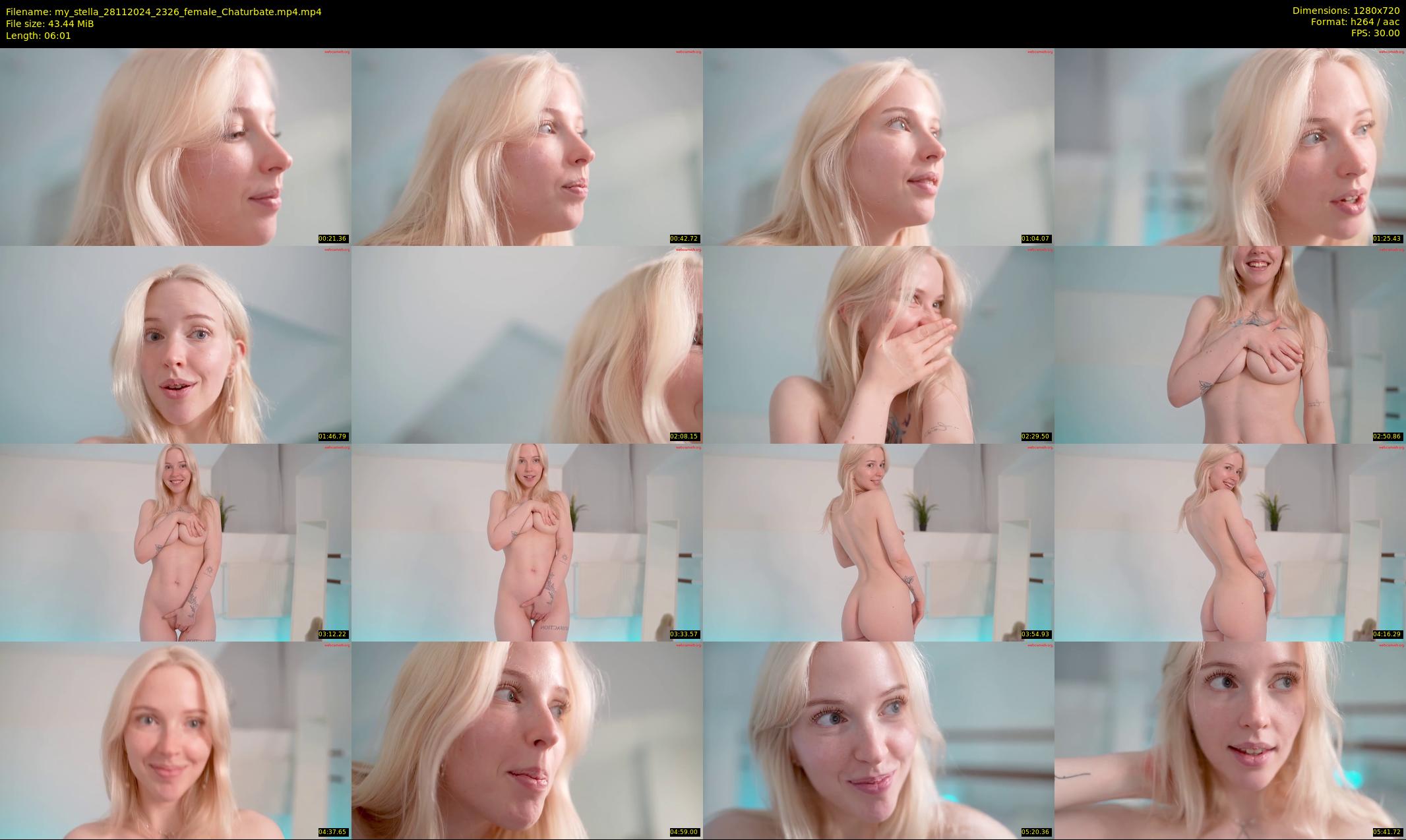 my_stella — 7 minute Chaturbate female cam show recording, 720p, Nov 28, 2024