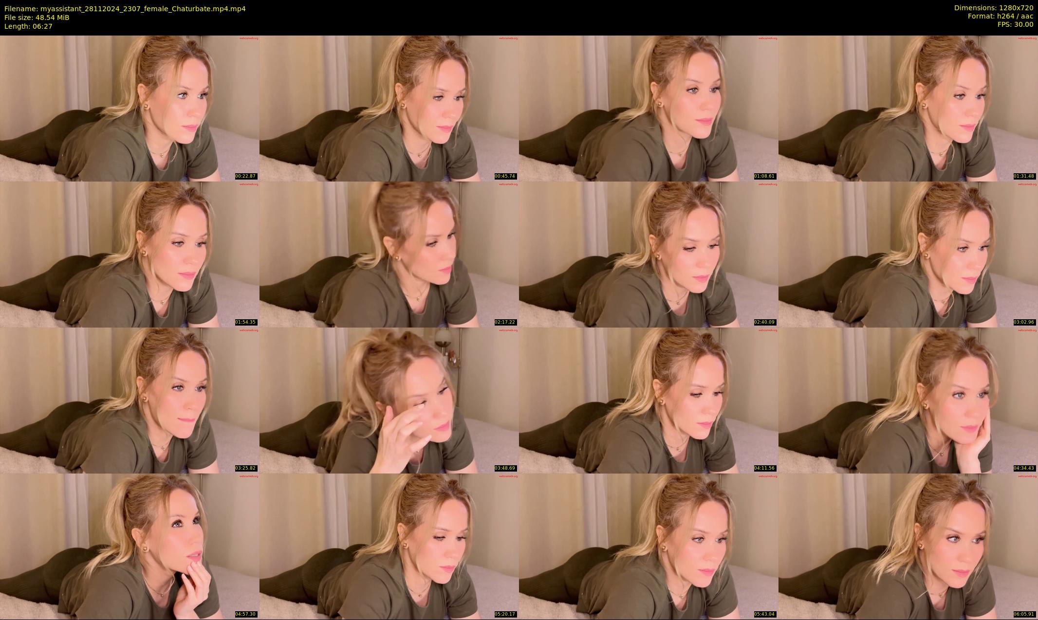 myassistant — 7 minute Chaturbate female cam show recording, 720p, Nov 28, 2024